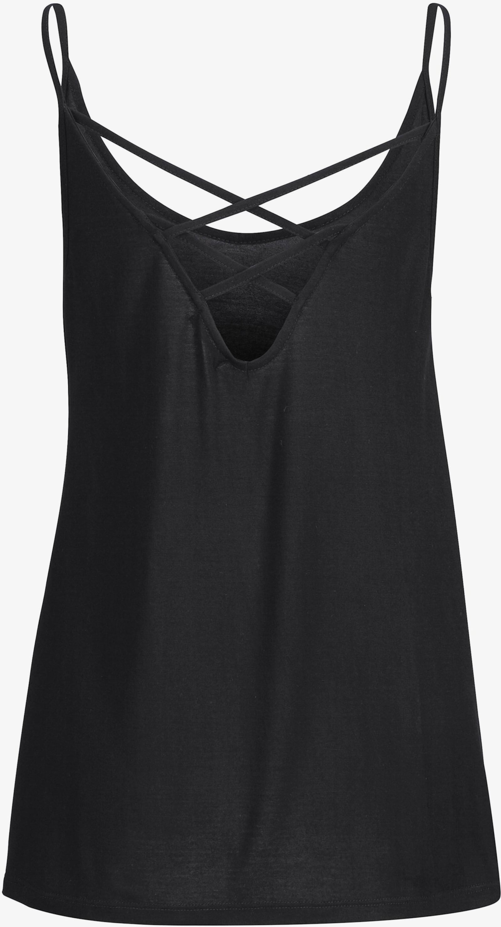 LASCANA Strandtop - schwarz