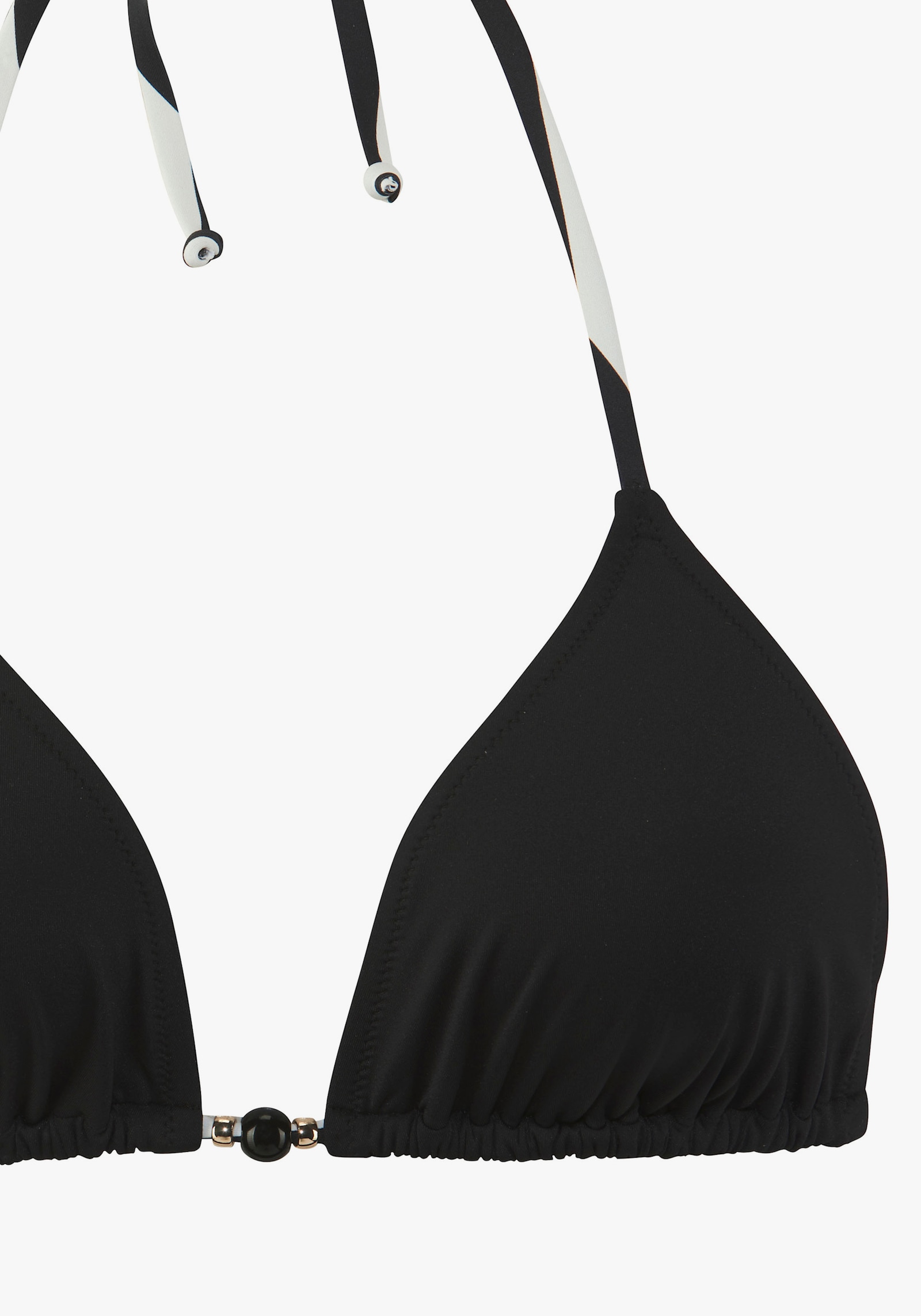 French Connection Triangel-Bikini - schwarz