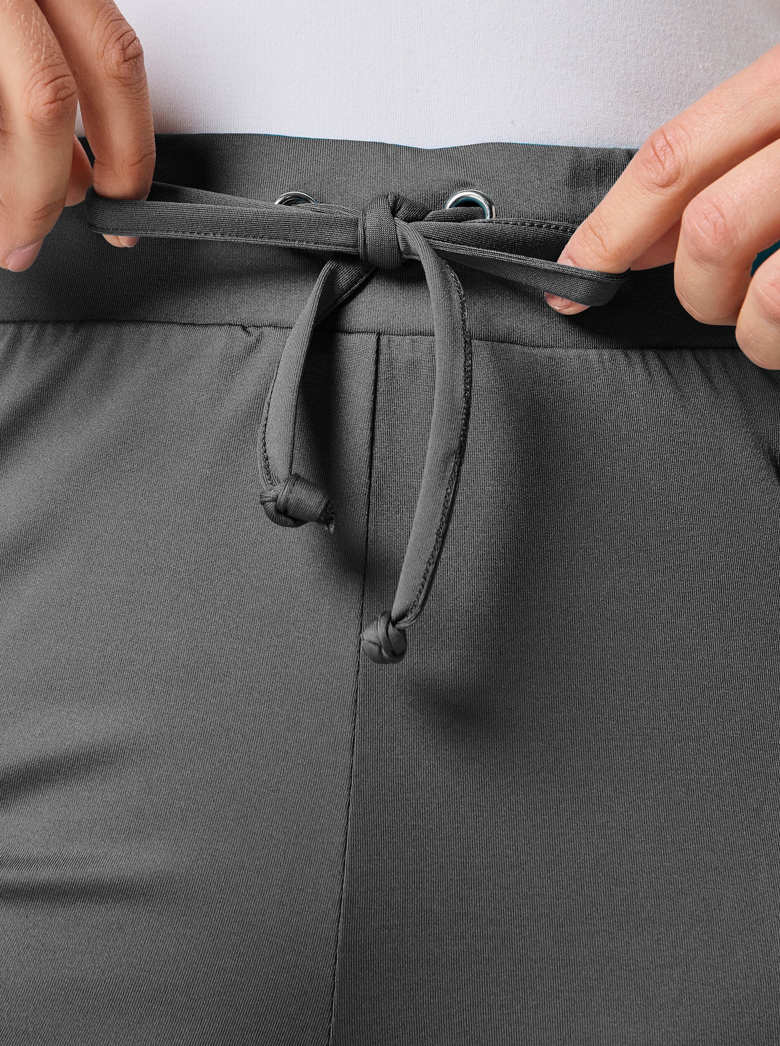 Catamaran Sports Caprileggings mit Teil-Dehnbund - anthrazit