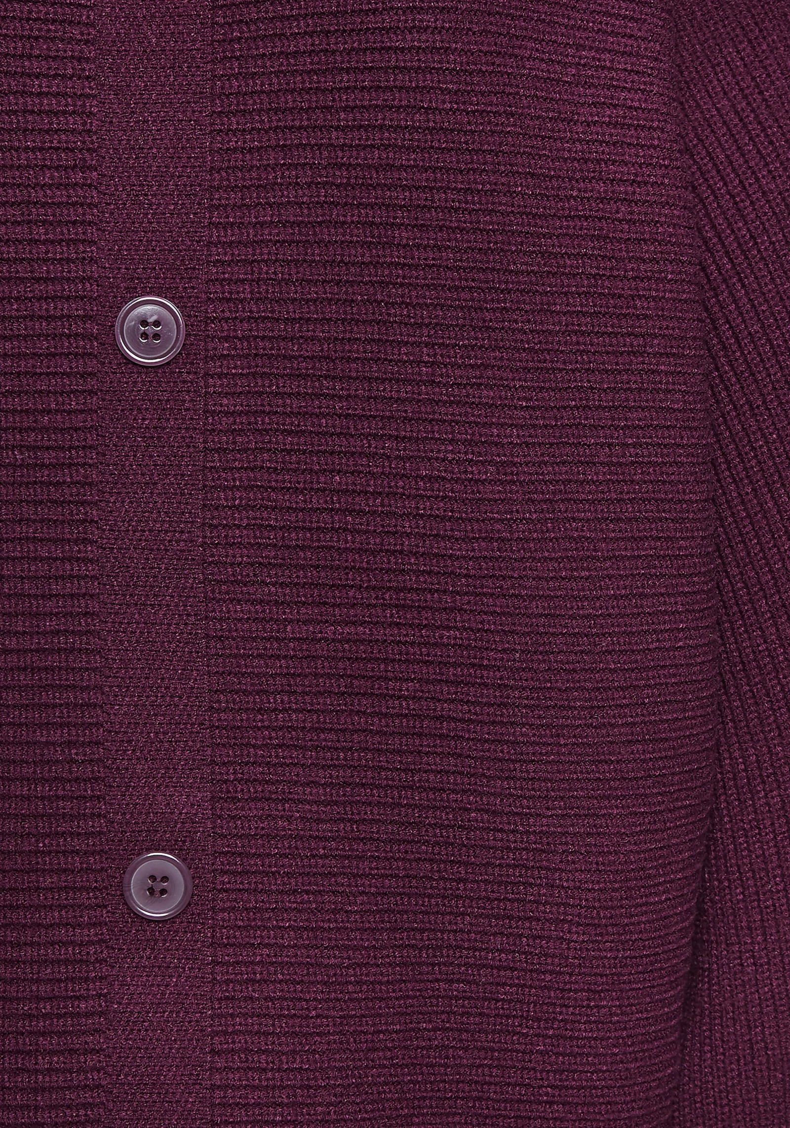 LASCANA Rundhalspullover - burgunder