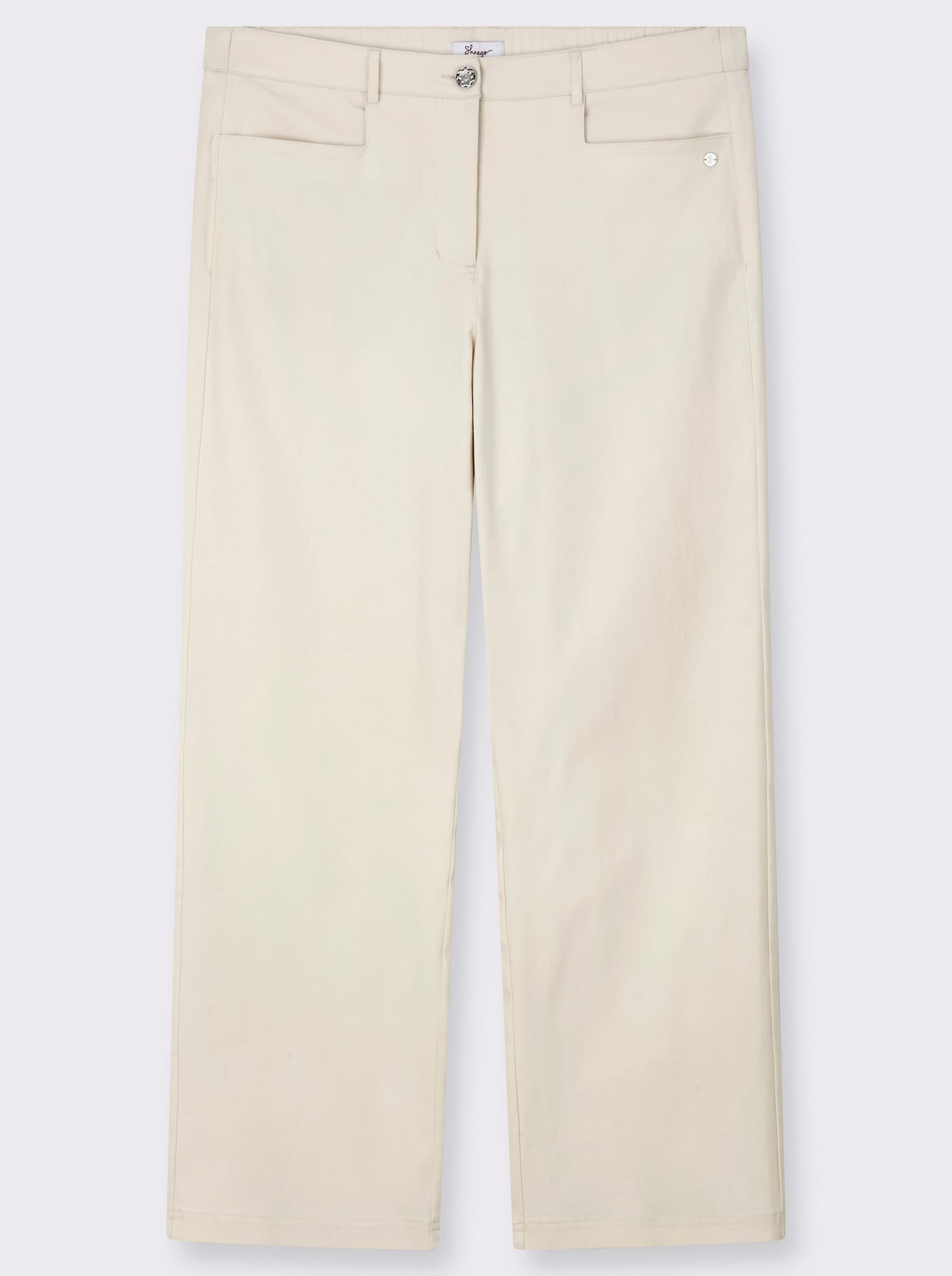 sheego Bengalinhose mit Shaping-Einsatz - champagner