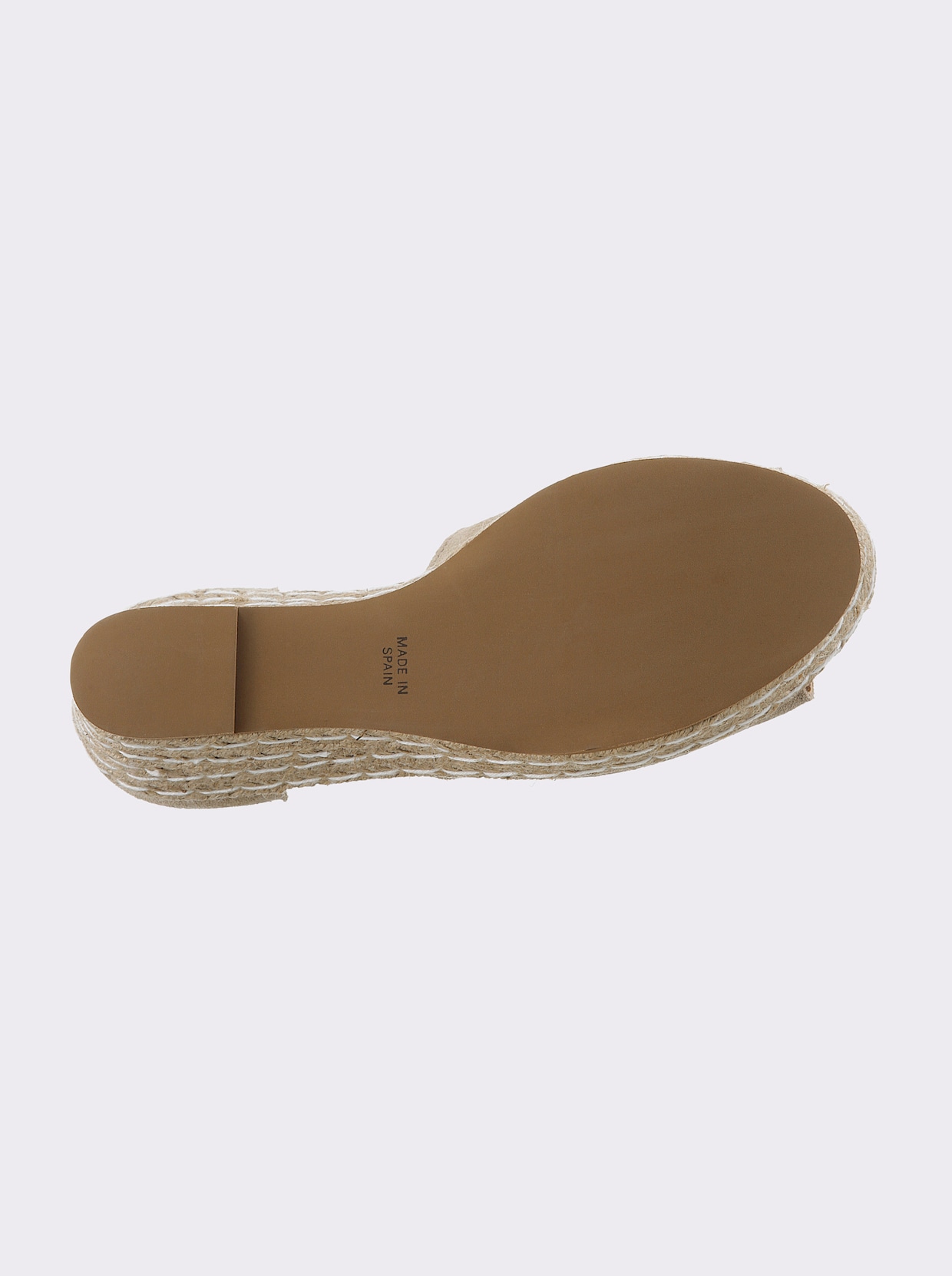 heine Keilsandalette - beige