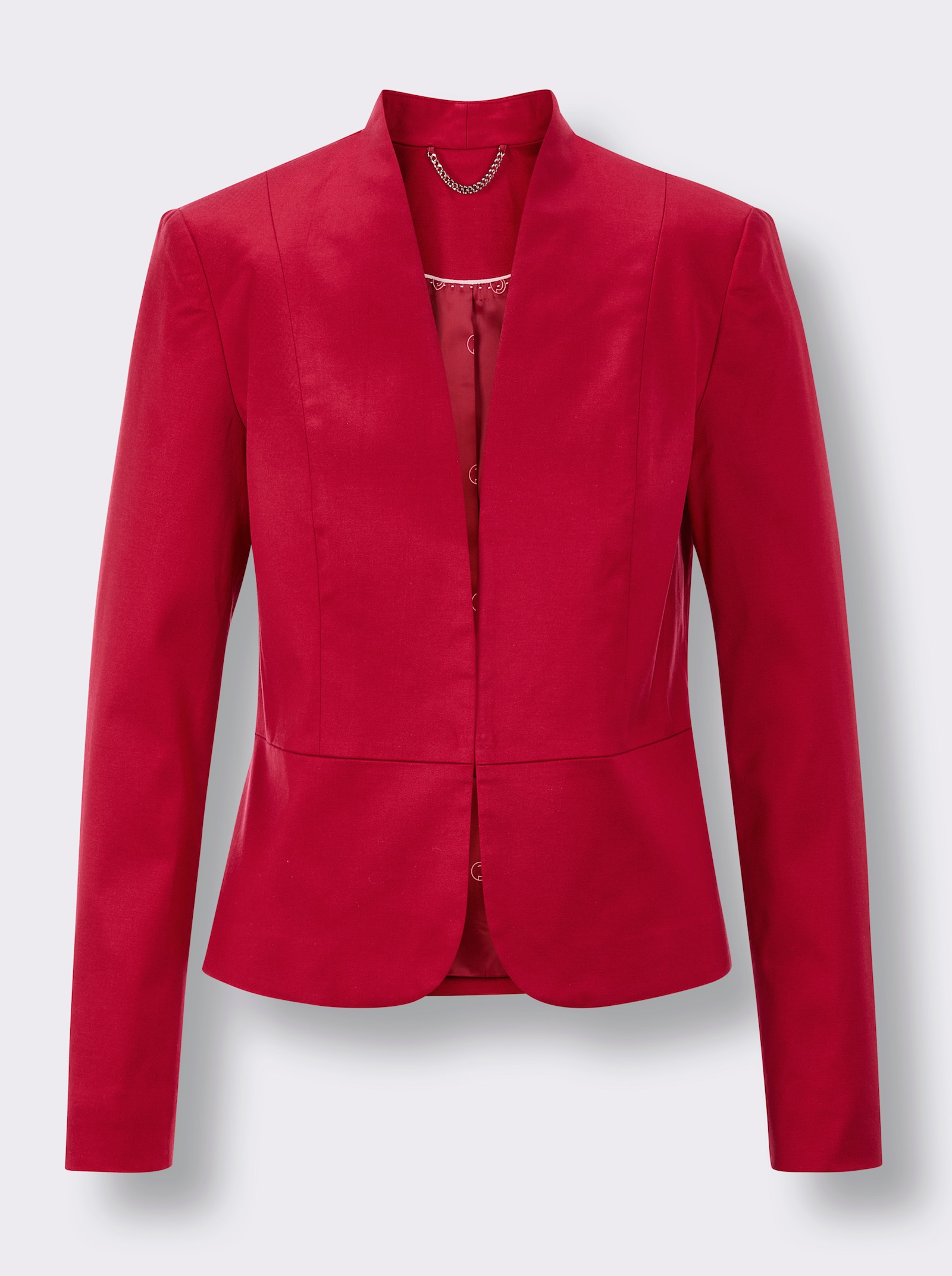 CREATION L PREMIUM Kurzblazer mit Viskose-Futter - rot