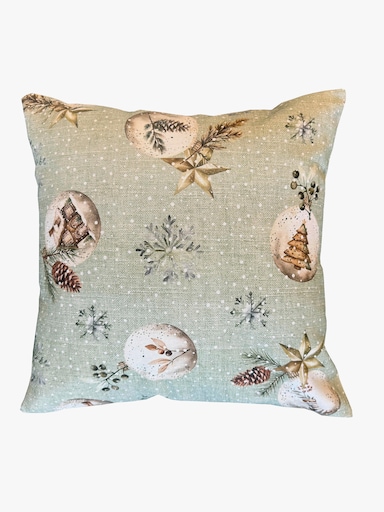 heine home Kissenhülle - salbei-bedruckt