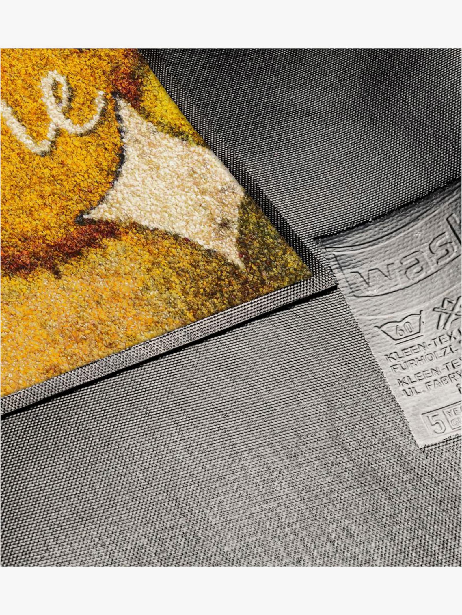 wash+dry by Kleen-Tex Fußmatte - grün-terra