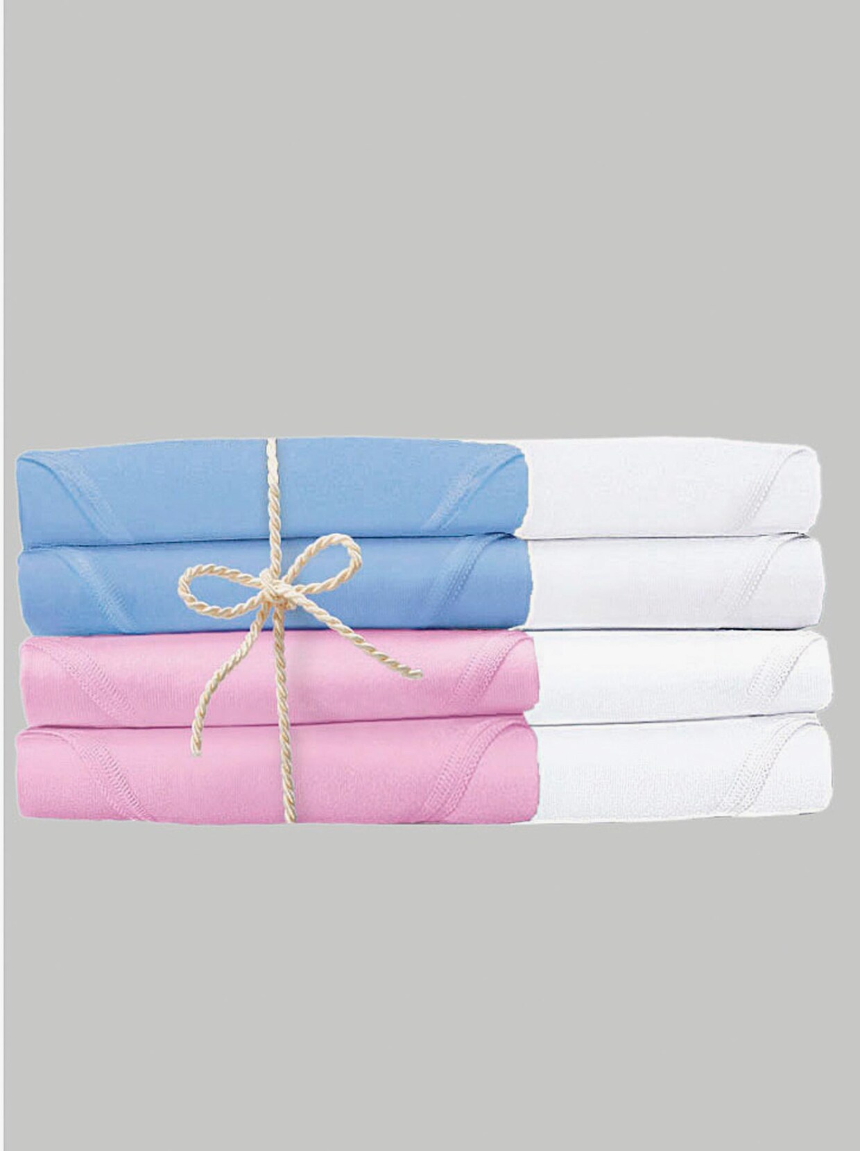 wäschepur Slip - 2x rose + 2x bleu