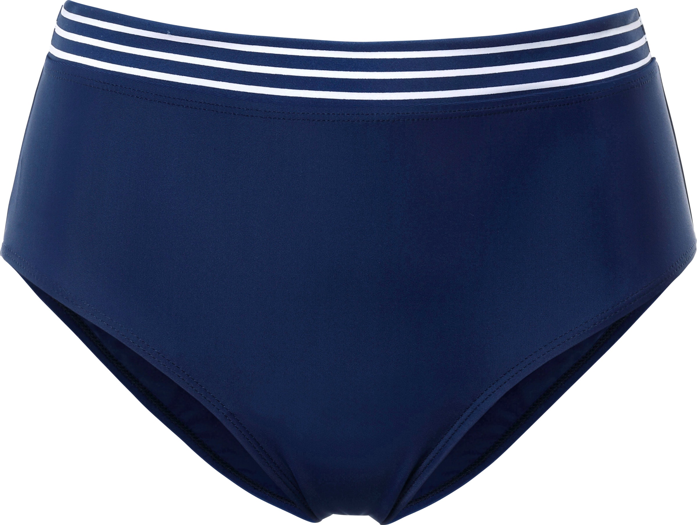 Luftwaffe/Marine günstig Kaufen-Bikini-Slip in marine-weiß von feel good. Bikini-Slip in marine-weiß von feel good <![CDATA[Bikini-Slip. Hübsches Detail ist die angesetzte Streifenblende.]]>. 