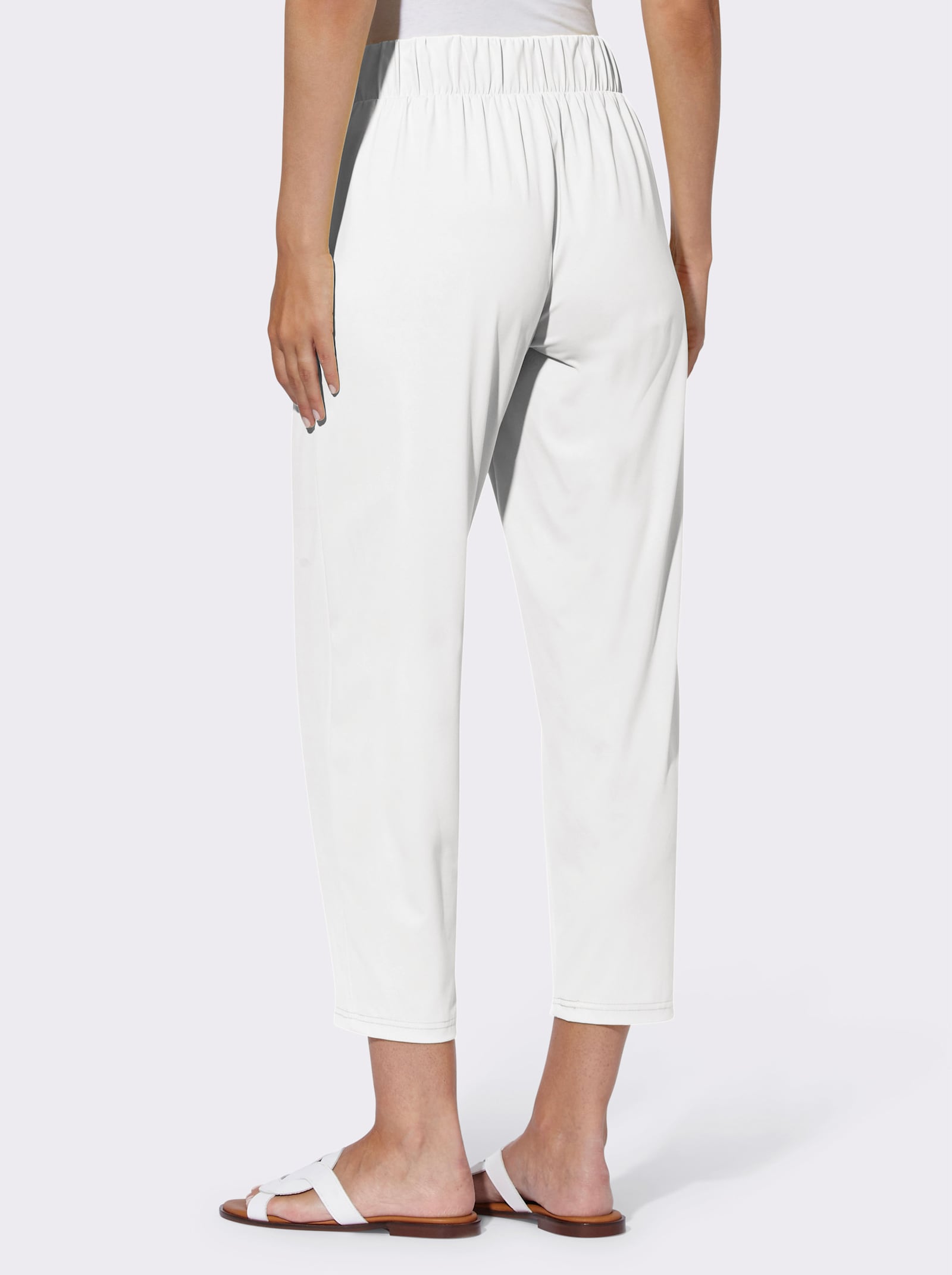 heine Jogpants met comfortband - wit