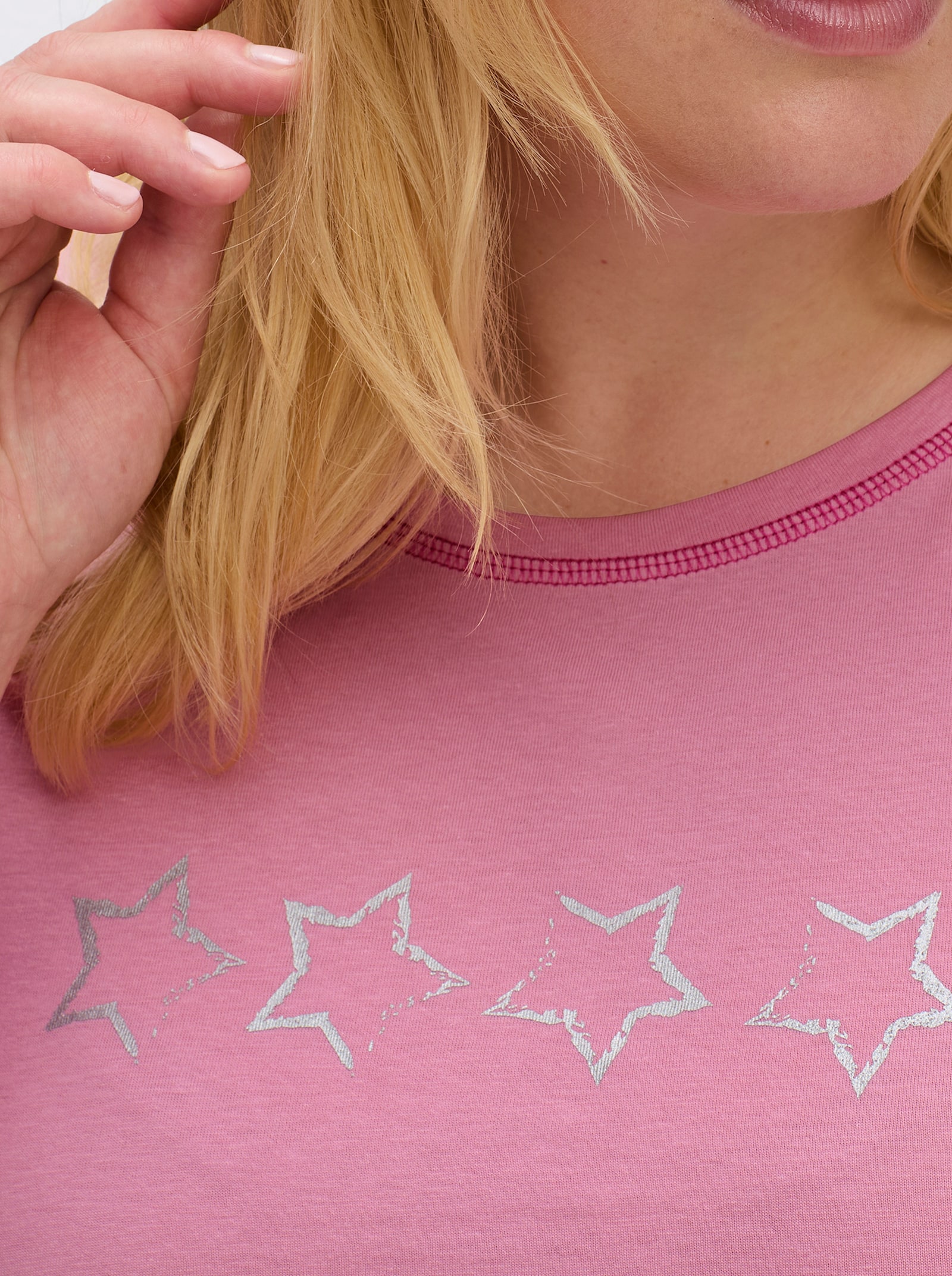 wäschepur Langarm Sleepshirts - erika + erika-gestreift