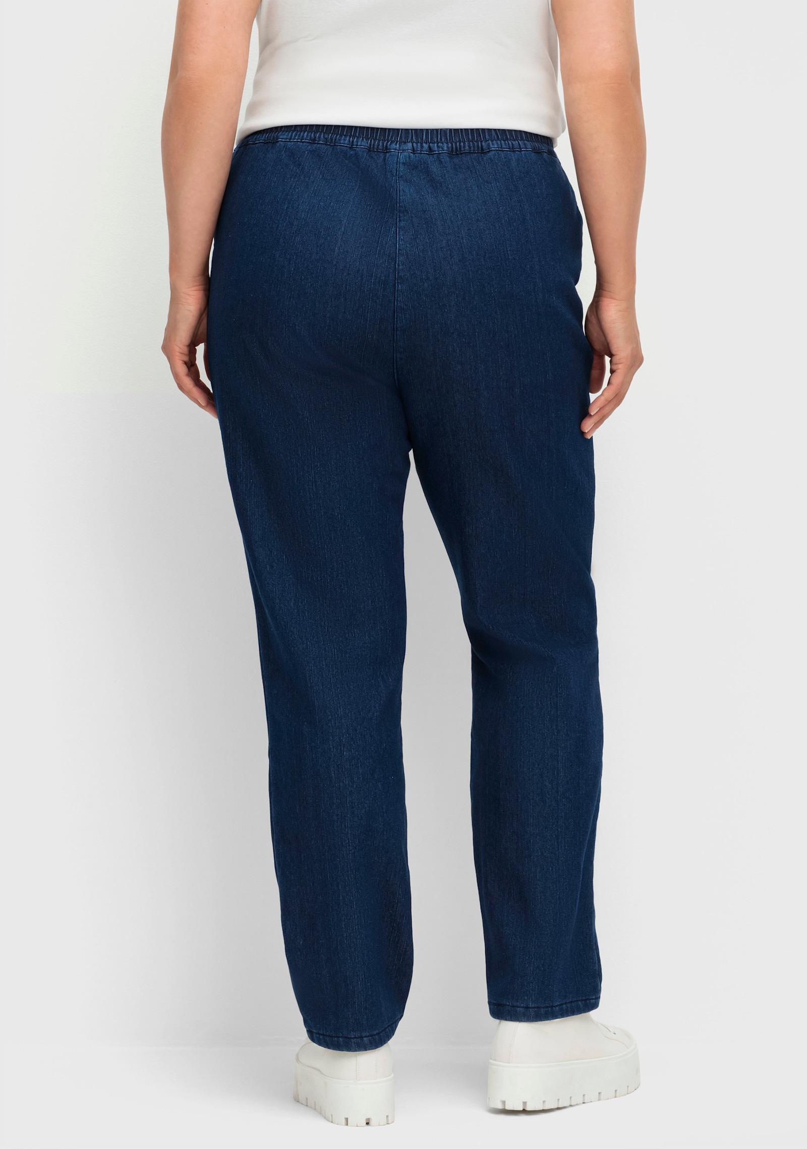 Thermojeans mit Fleece-Futter - dark blue