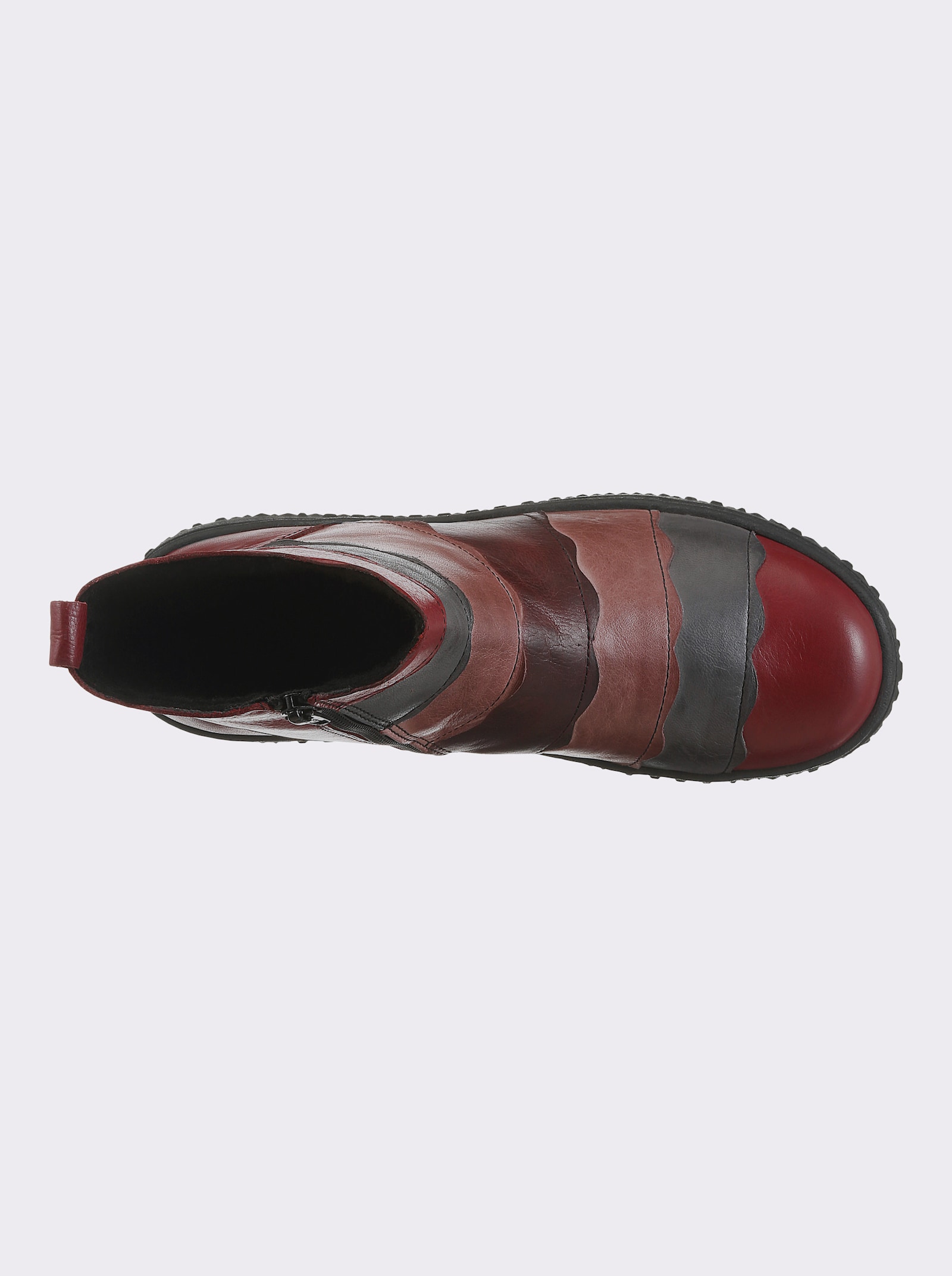 Gemini Stiefelette wärmend gefüttert - rot