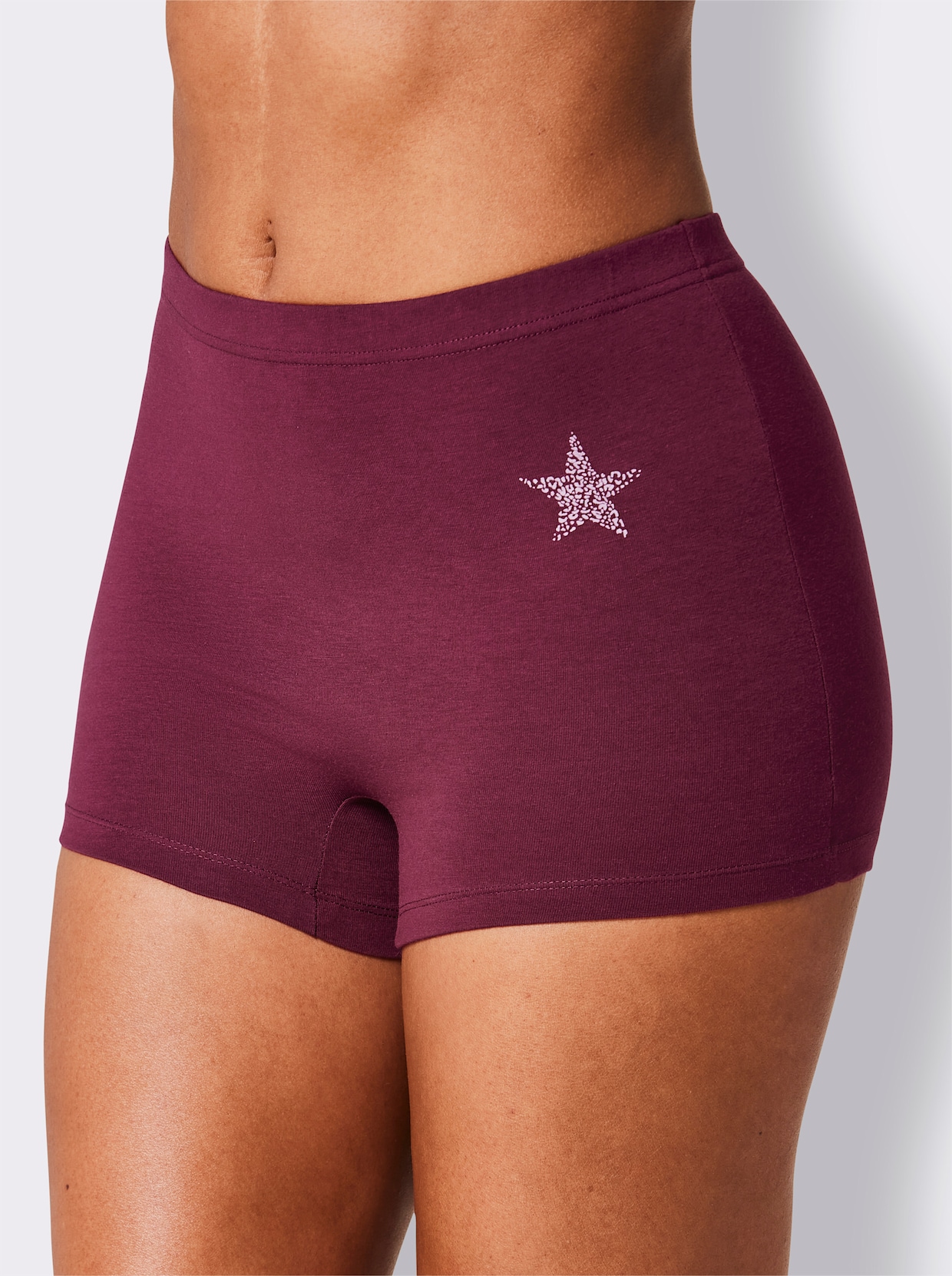 Panty - marine + schwarz + bordeaux