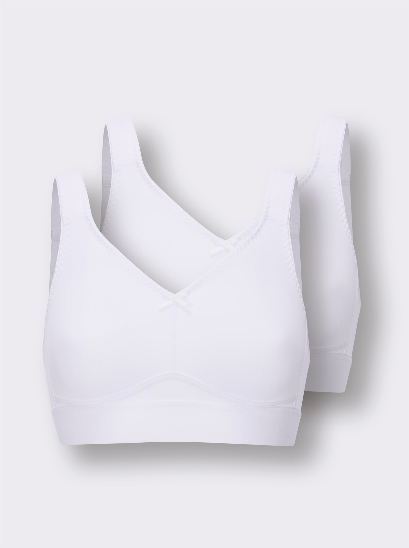 wäschepur Bekväm BH utan bygel - vit