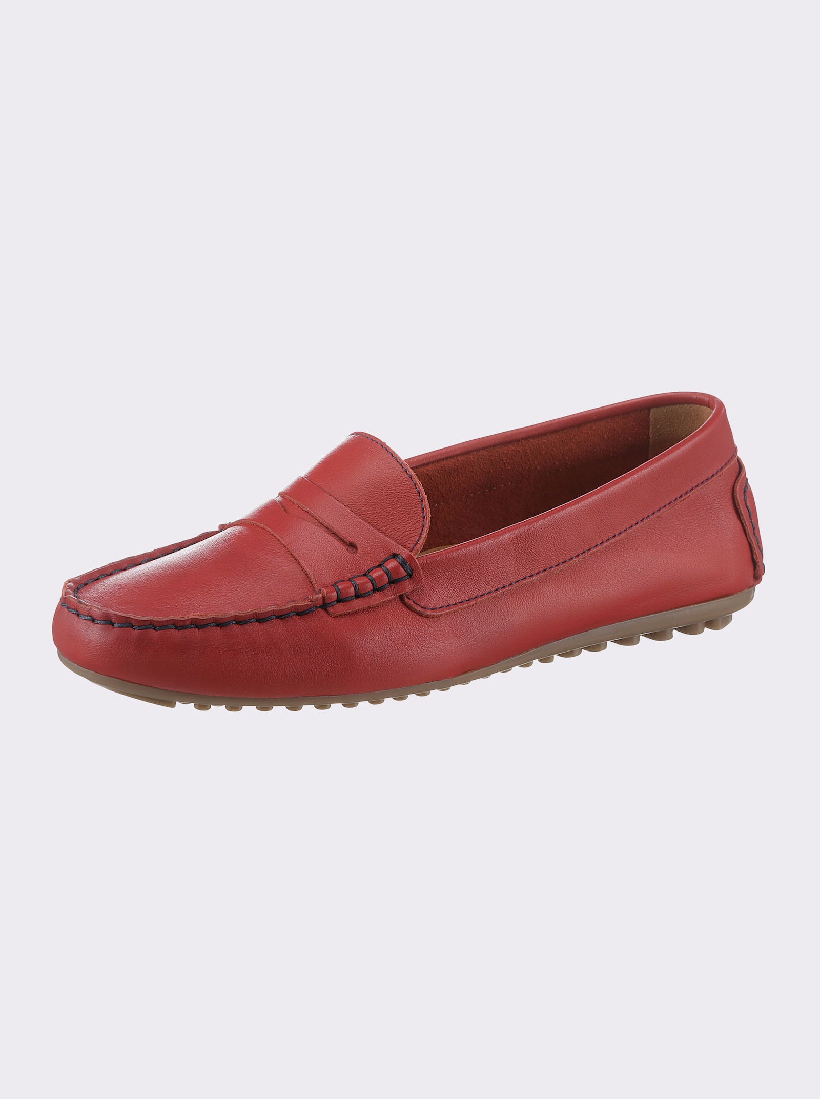 heine Mocassins - rood