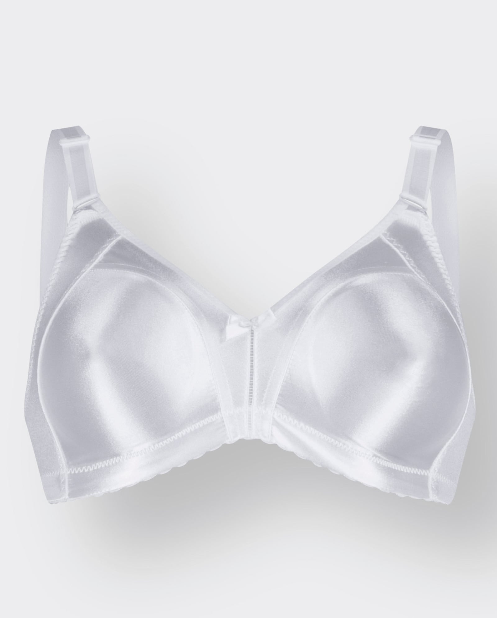 Naturana Zmenšujúca podprsenka b. kostíc, tvar.košíky - biela