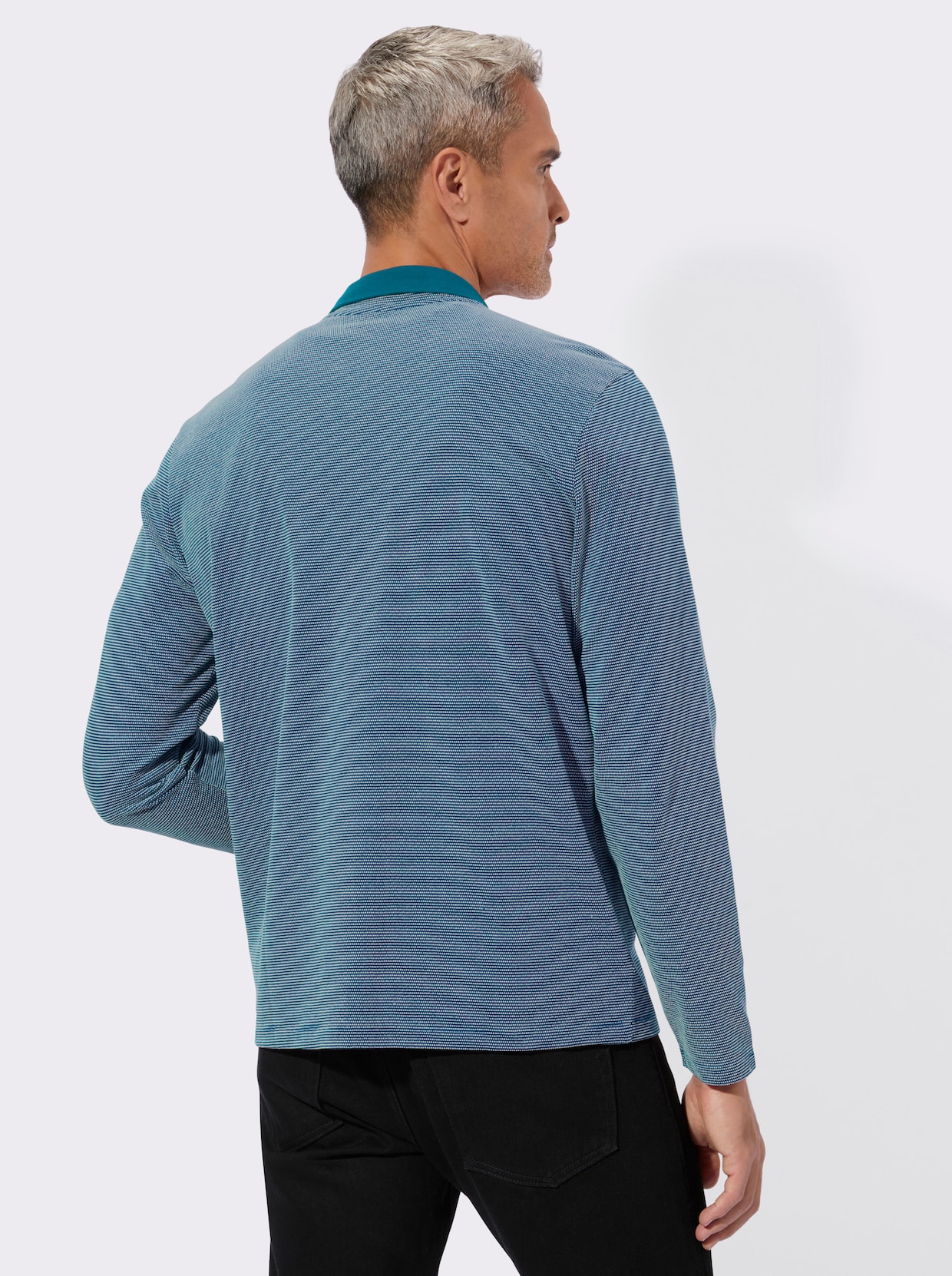 Mikina, náprsné vrecko - Topásová vzorovaná