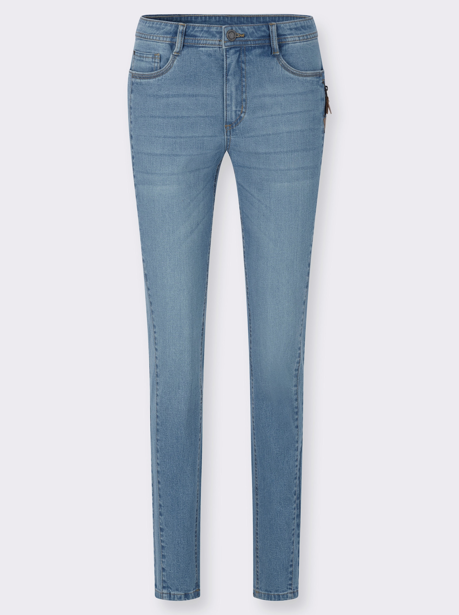 Jeans in modischer Waschung - blue-bleached