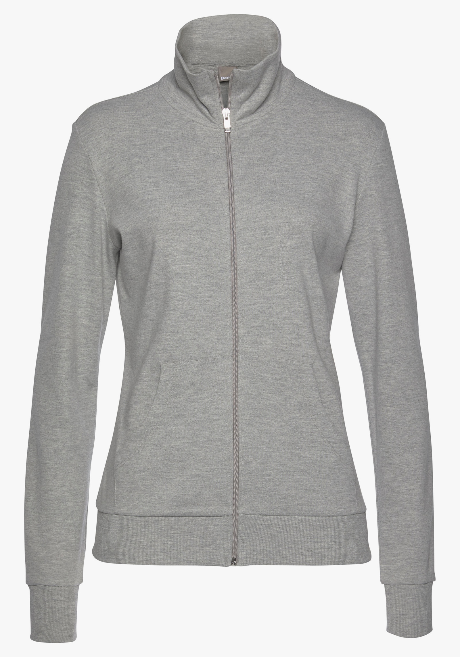 Bench. Loungewear Veste sweat - gris clair chiné