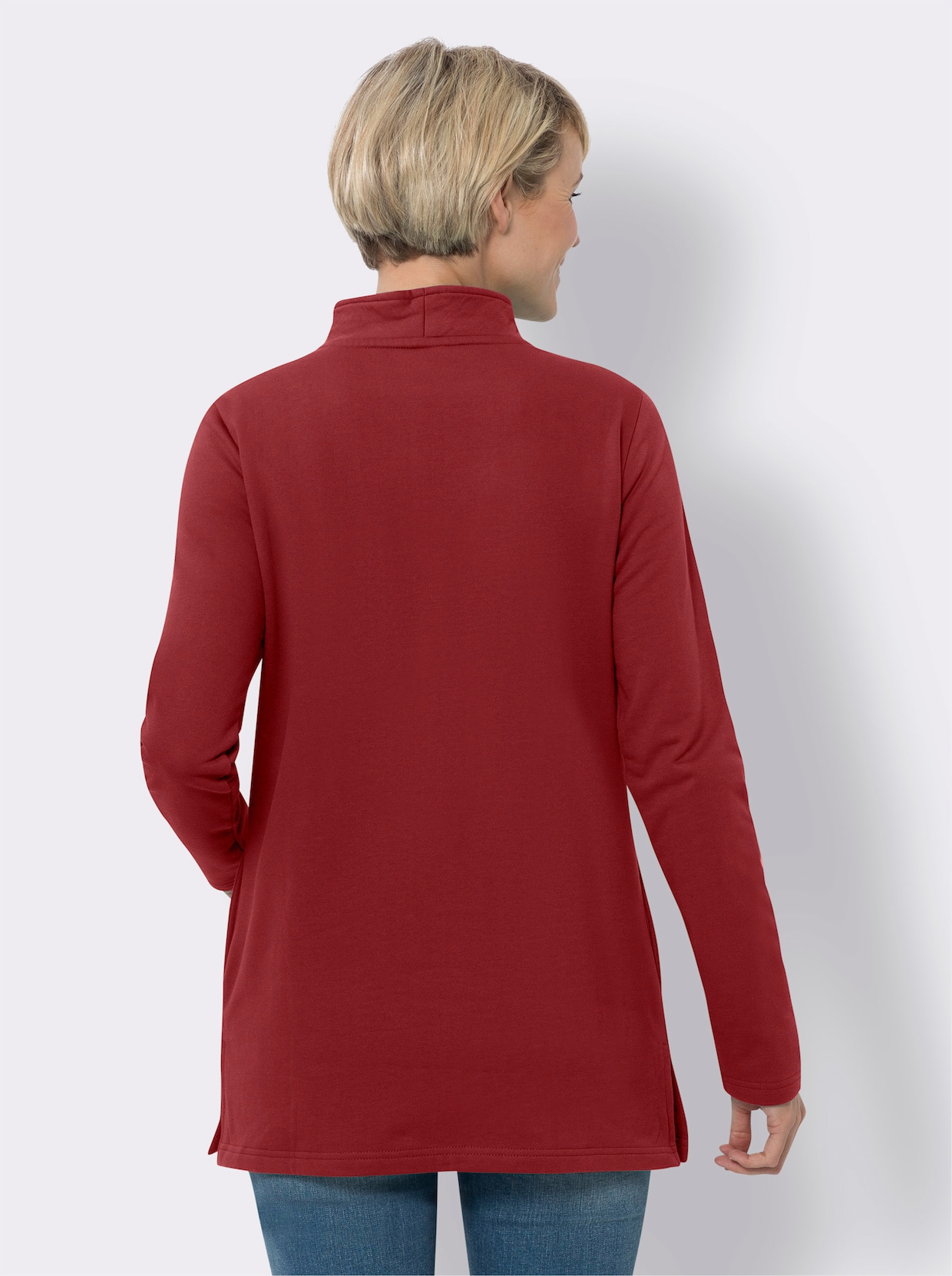 Longsweatshirt - kirsche