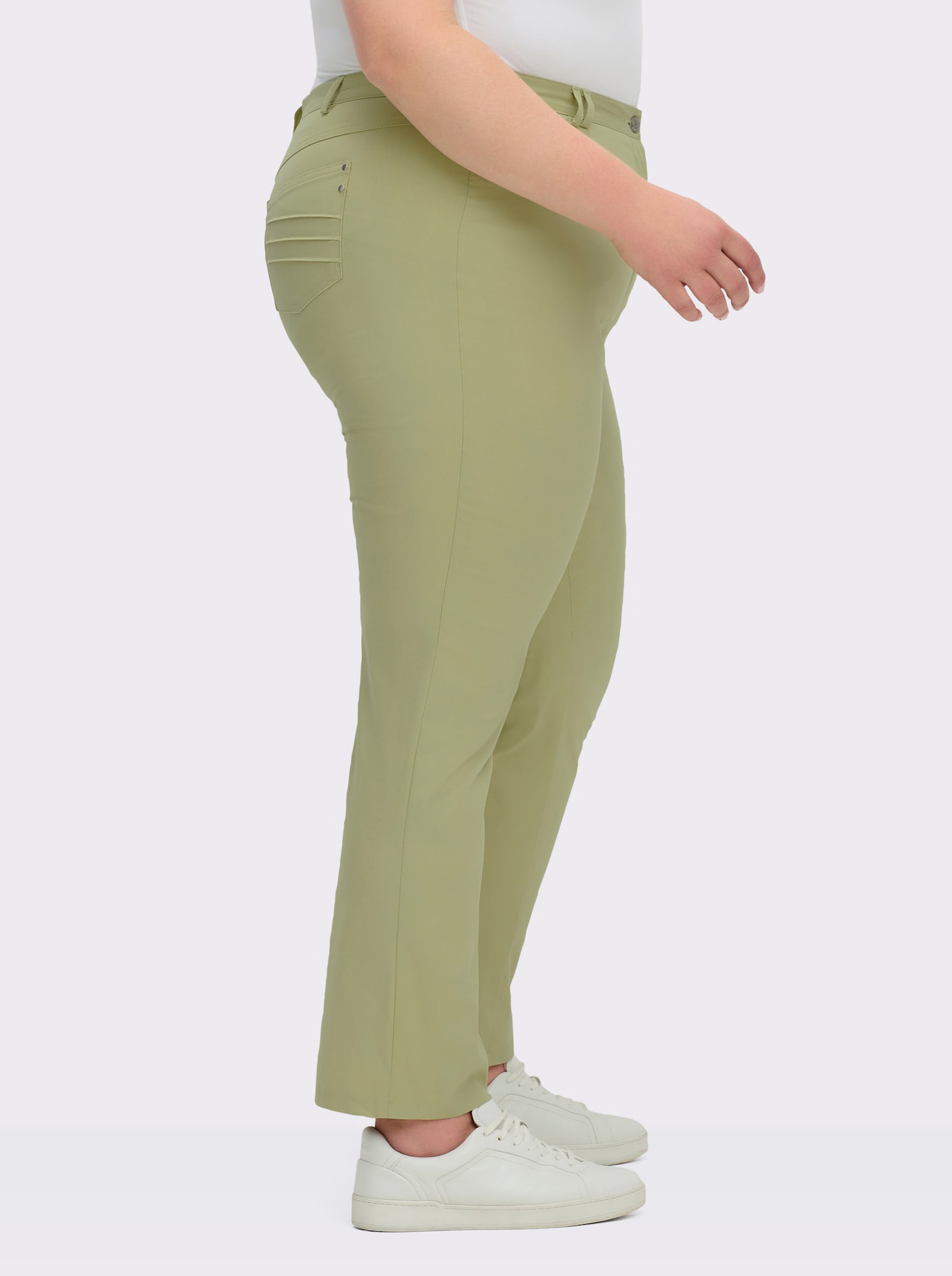 Cosma Funktionshose schmutzabweisend und knitterarm - lindgrün