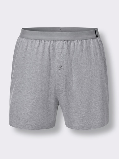 KINGsCLUB Boxershorts - schwarz + grau-meliert + marine