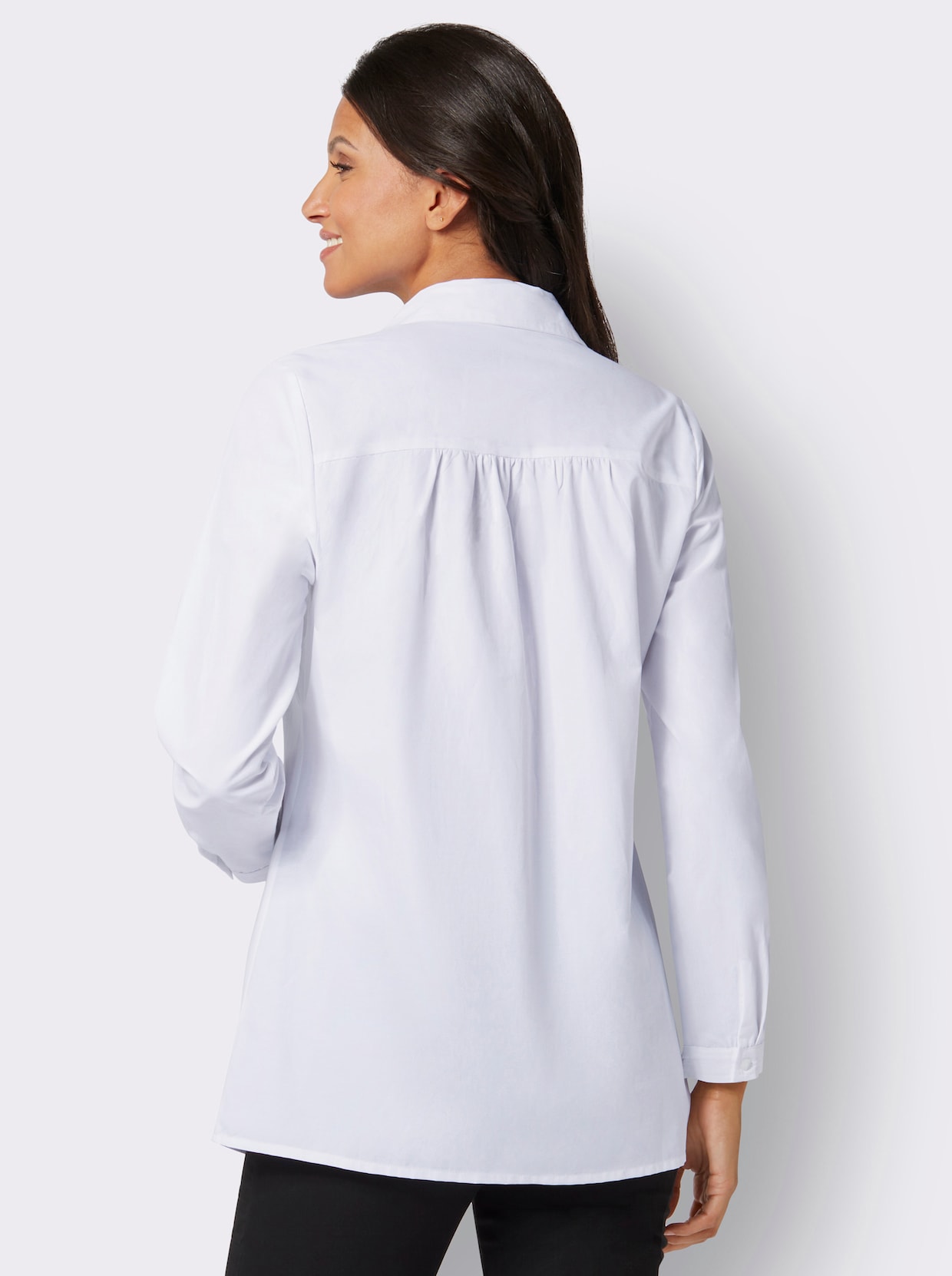 Comfortabele blouse - wit