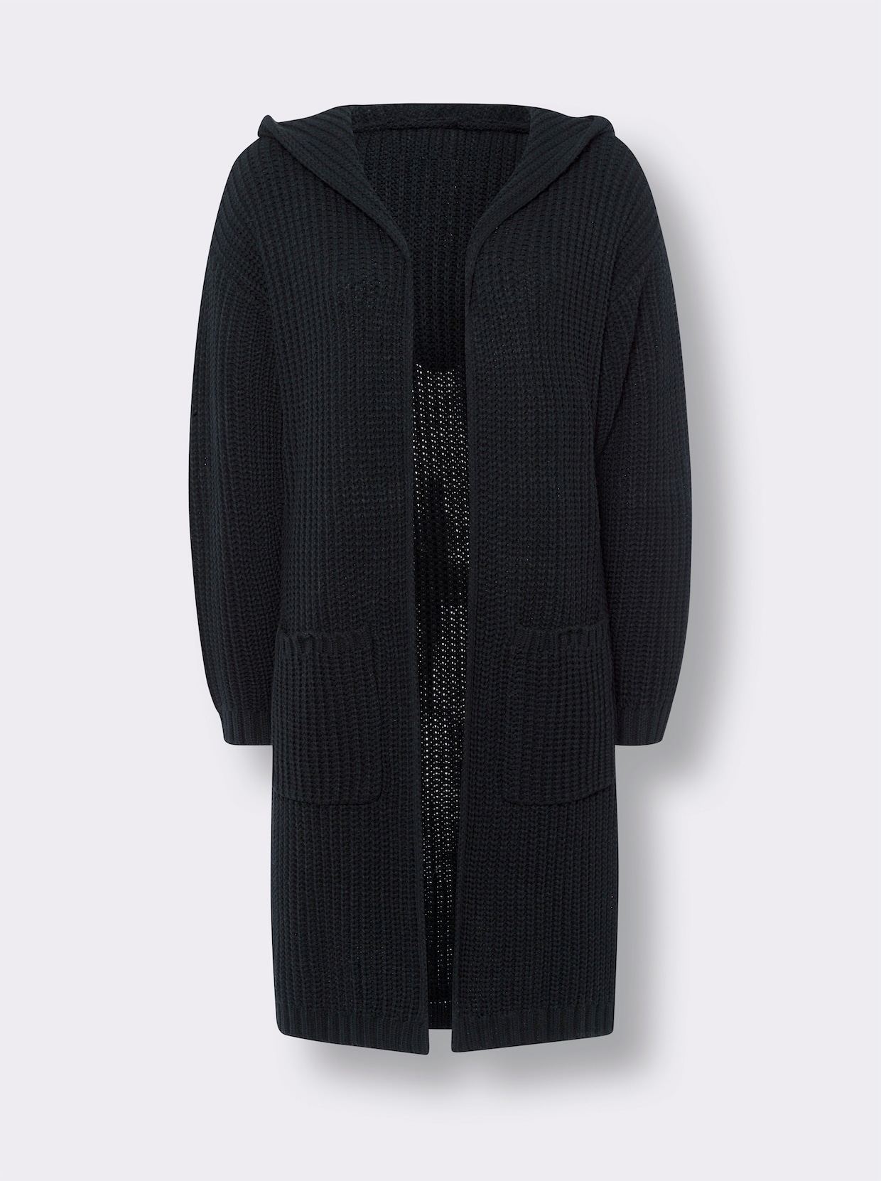 heine Manteau en tricot - noir