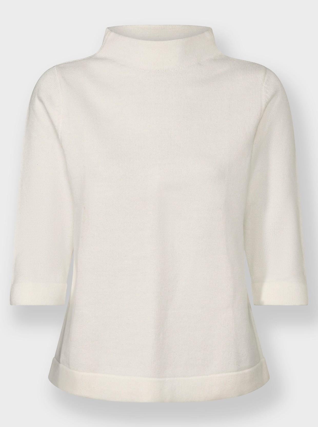 Pullover met 3/4-mouwen - ecru