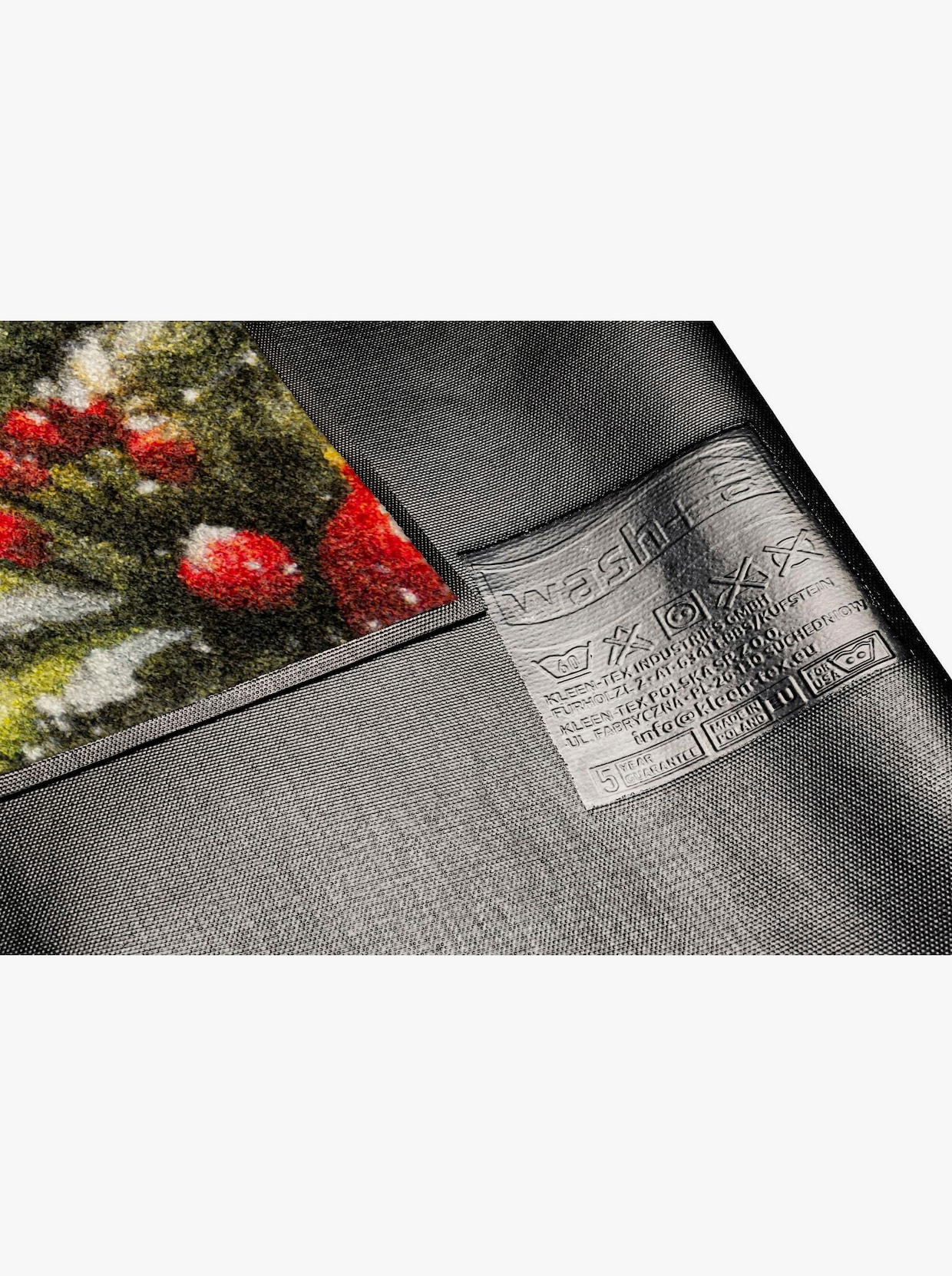 wash+dry by Kleen-Tex Fußmatte - braun-grün