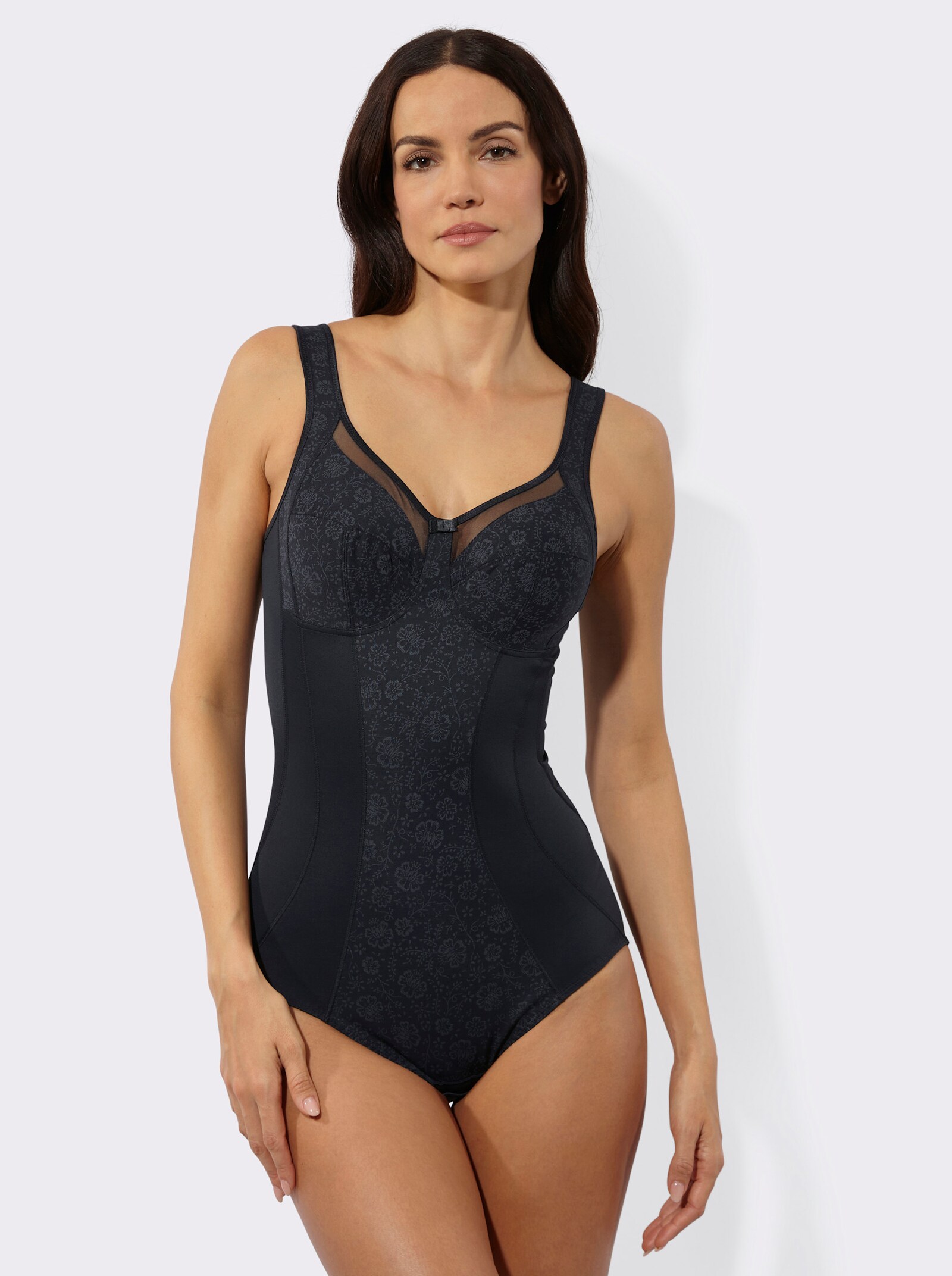 Anita Body ohne Bügel mit verstärkter Patte - schwarz