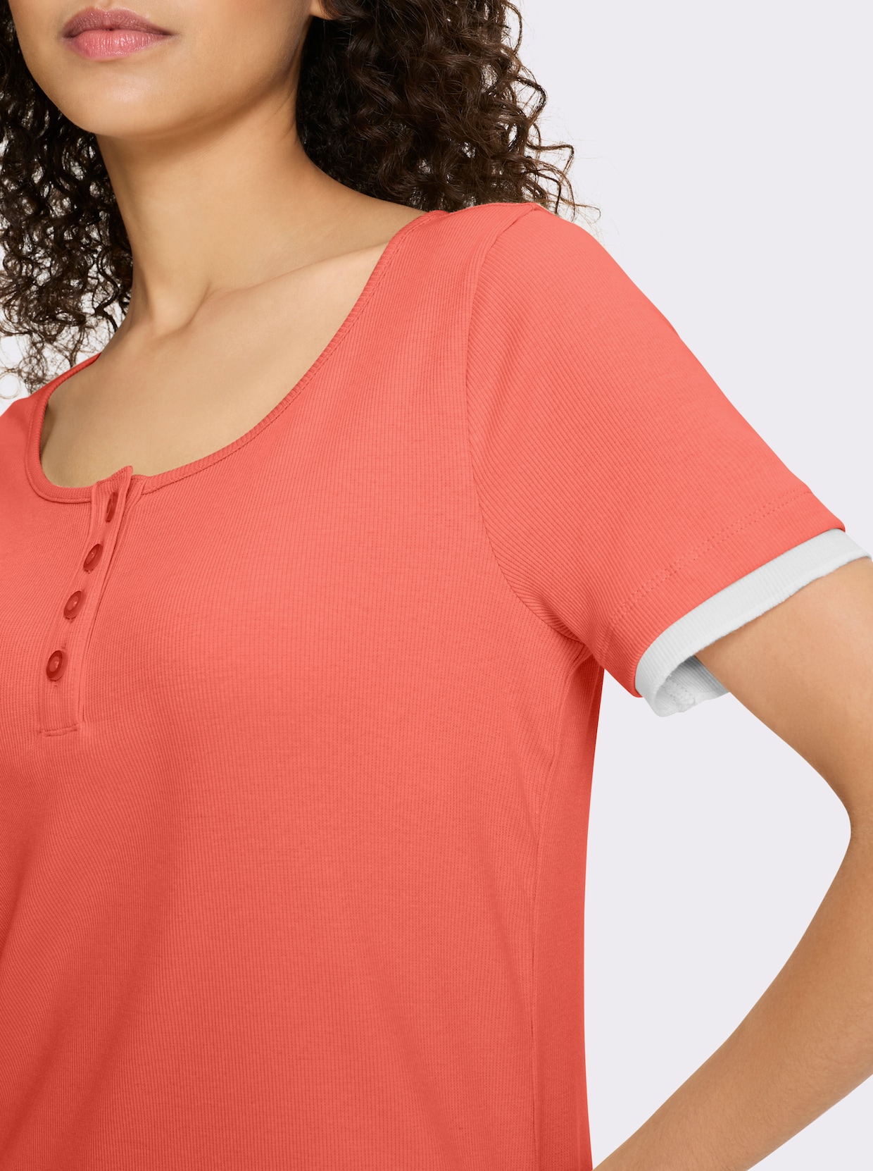 heine Shirt - koralle