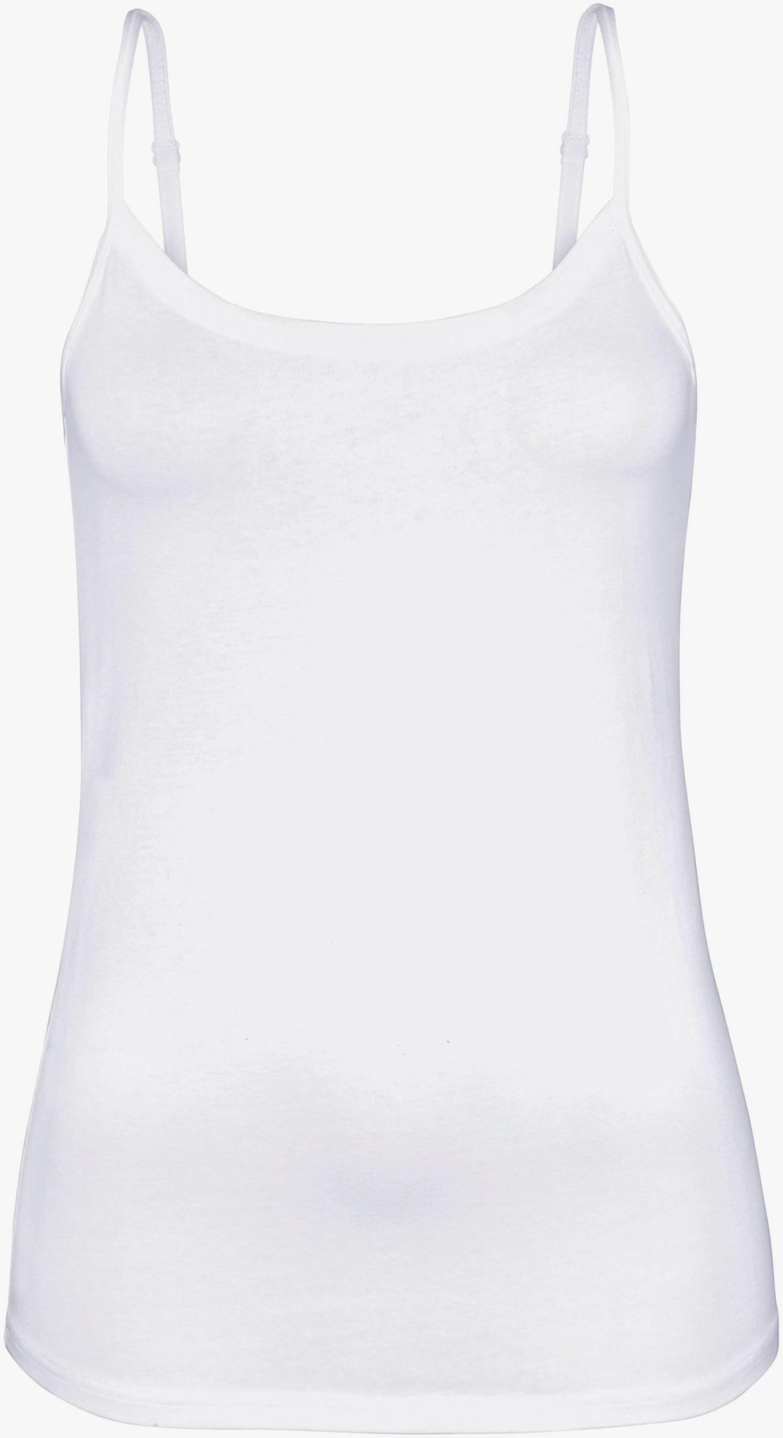 Vivance Spaghettitop - weiß