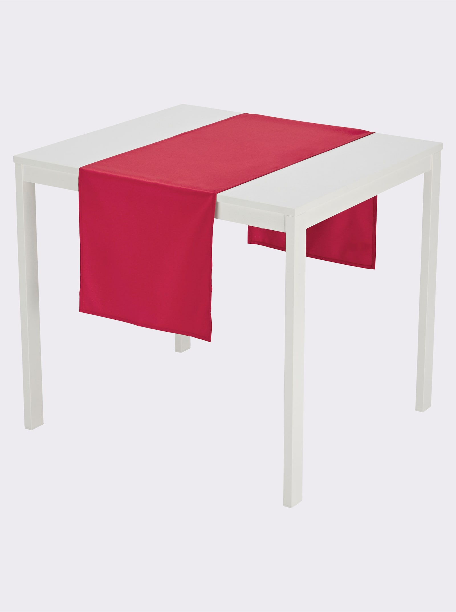 Tischdecke - dunkelrot