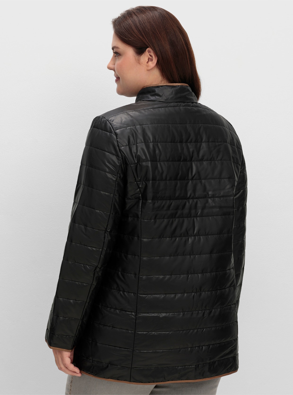 Steppjacke - schwarz