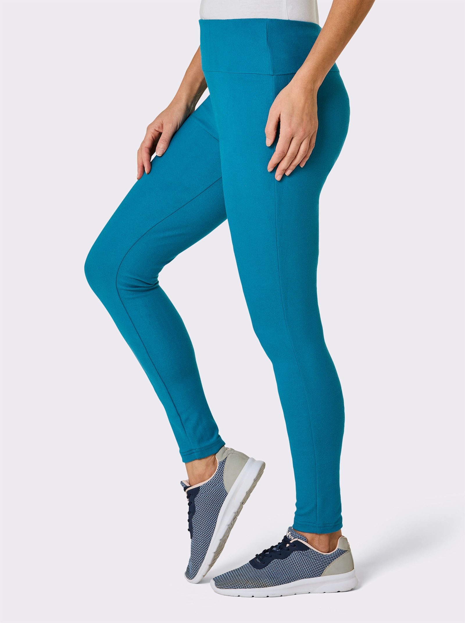 Catamaran Sports Legging, van binnen warm opgeruwd - topaas