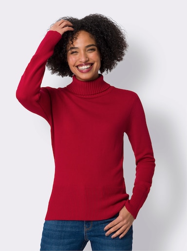 heine Rollkragenpullover - rot