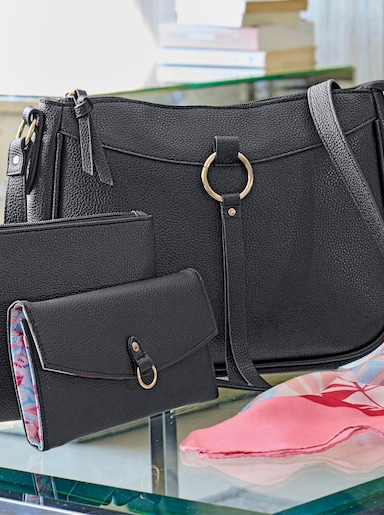 4tlg. Accessoires-Set - schwarz