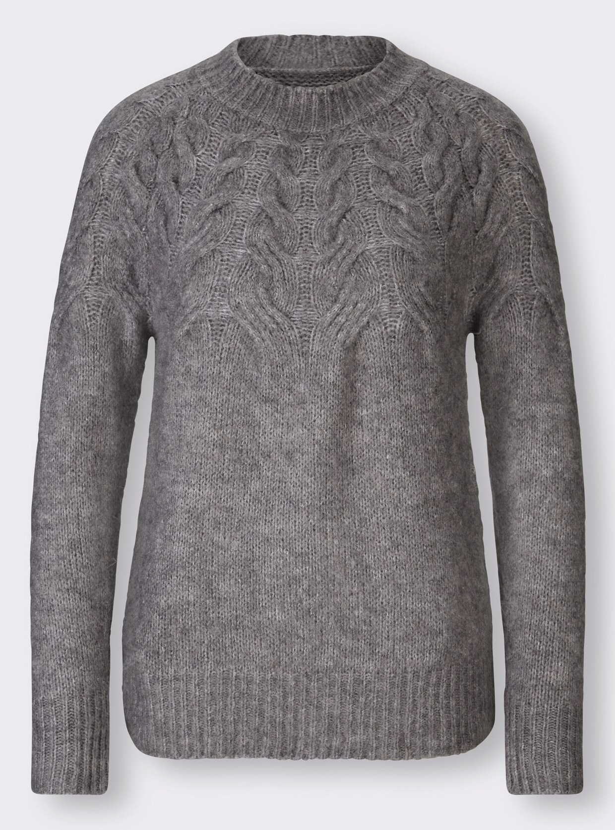 heine Pullover - grau-meliert