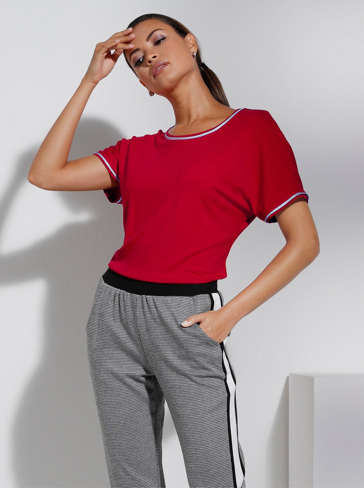 feel good Shirt - rot