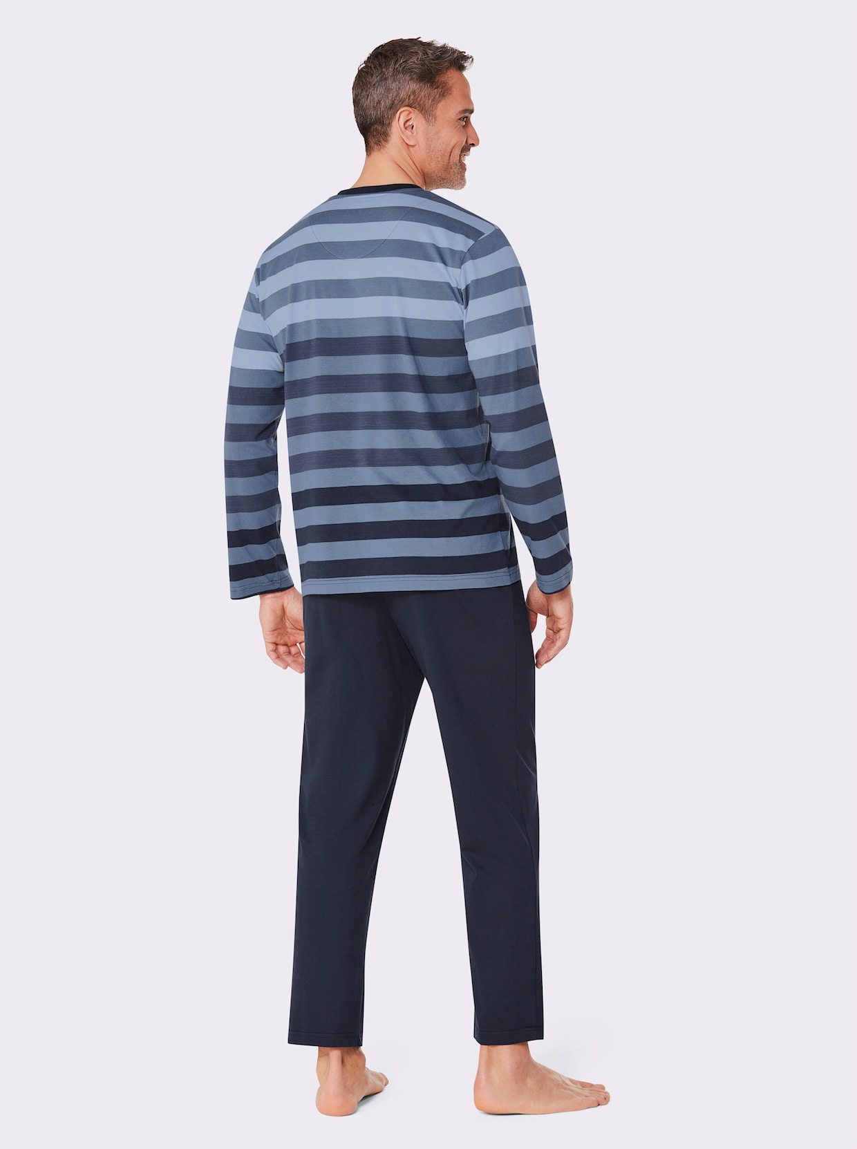 Comte Pyjama - marine gestreept