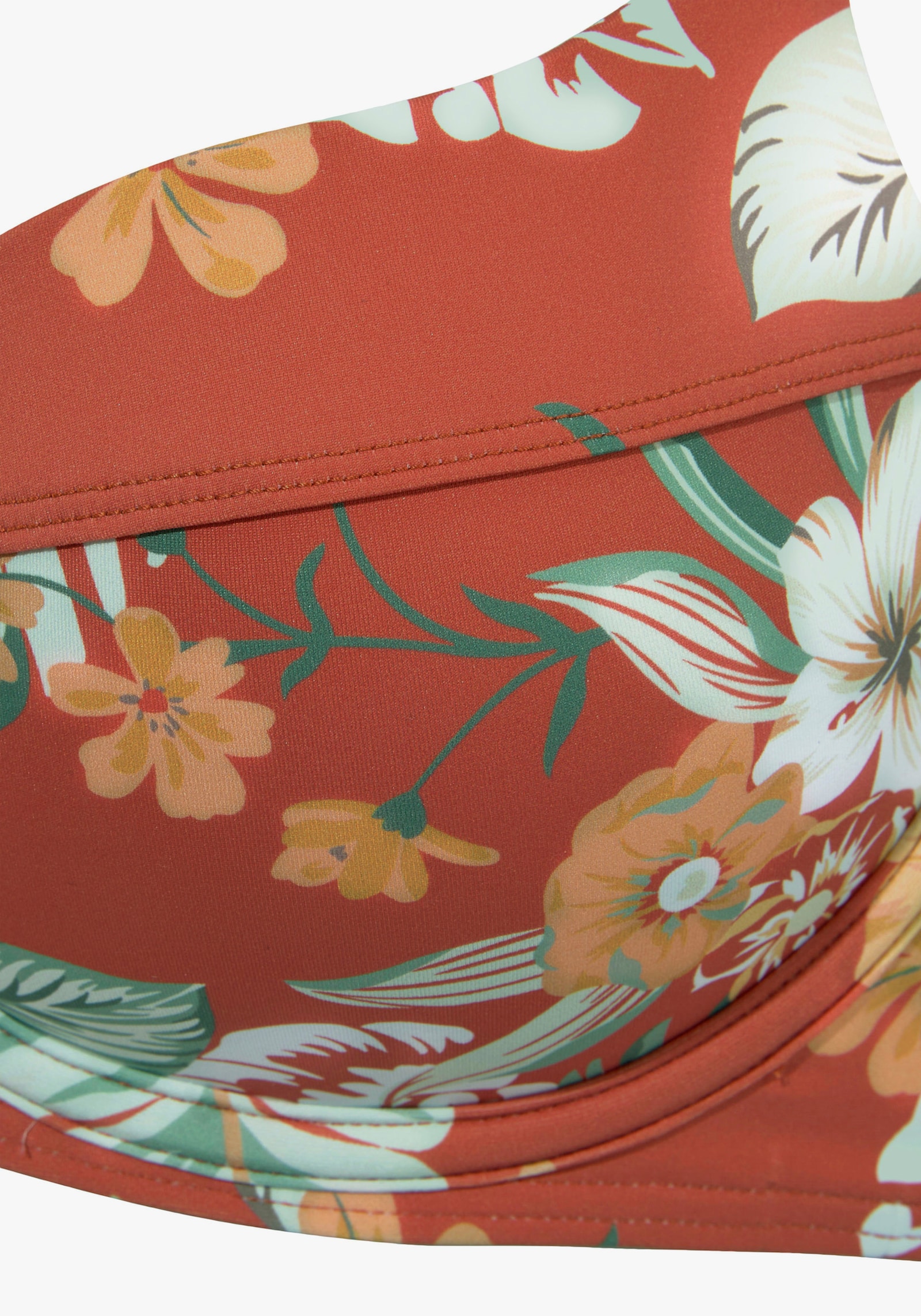 Sunseeker Haut de maillot de bain à armatures - rouille-imprimé