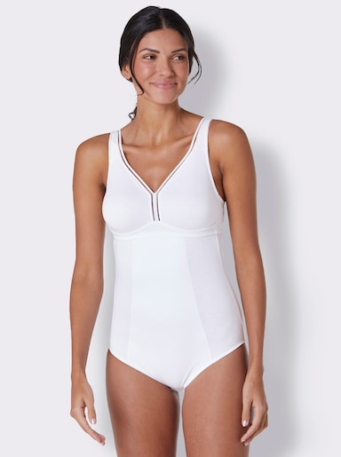 wäschepur Body ohne Bügel - weiß