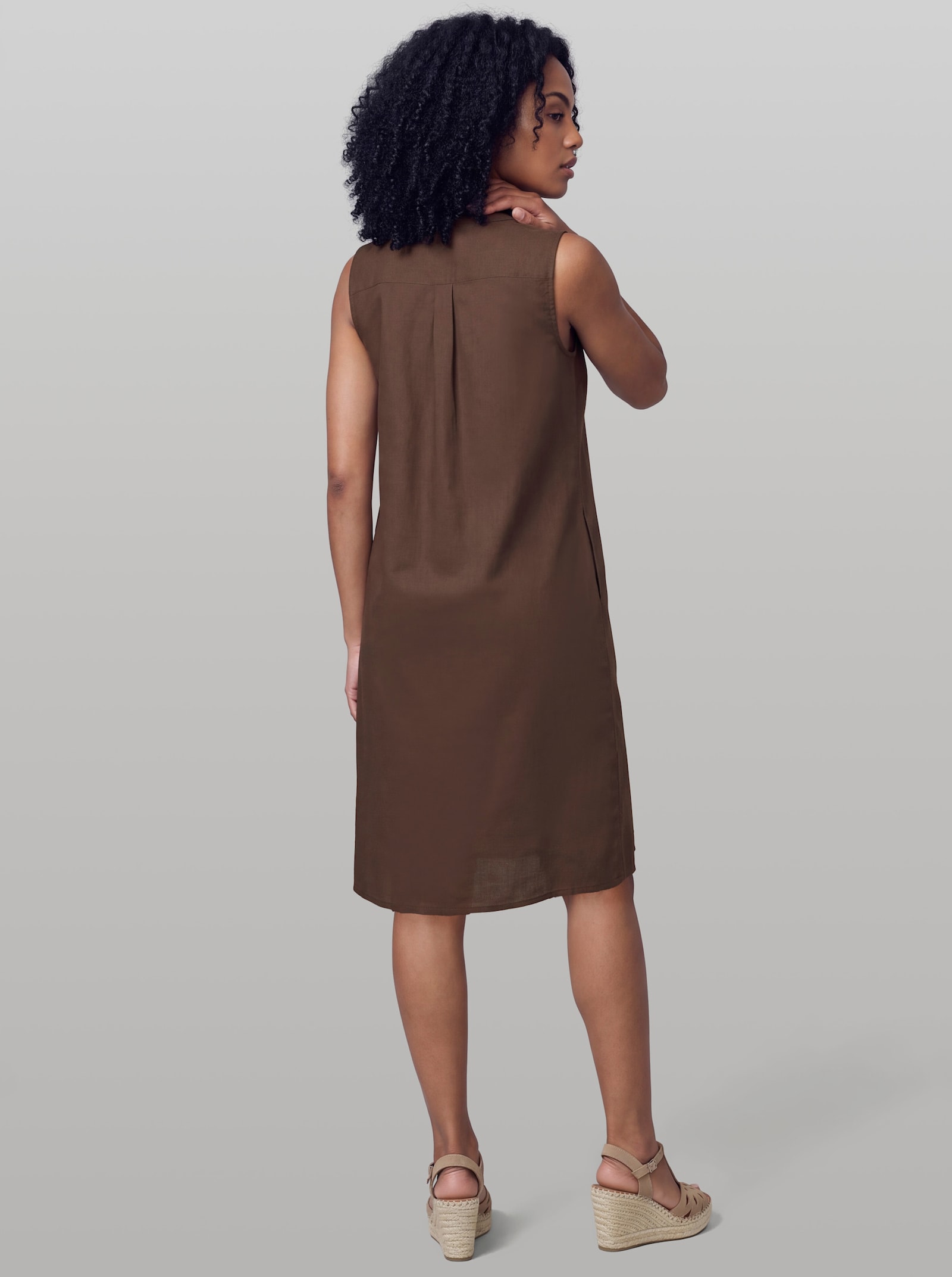 heine Sommerkleid zum Schlupfen - schoko