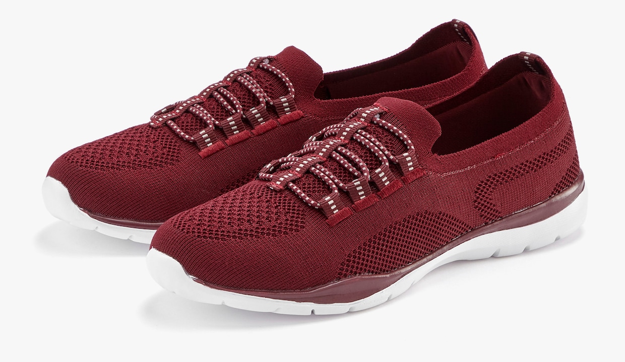 LASCANA Sneaker - bordeaux