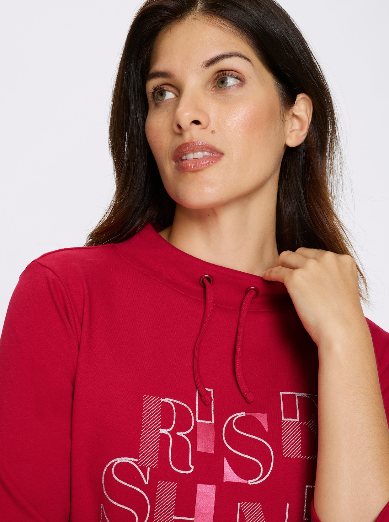 Sweatshirt - rot