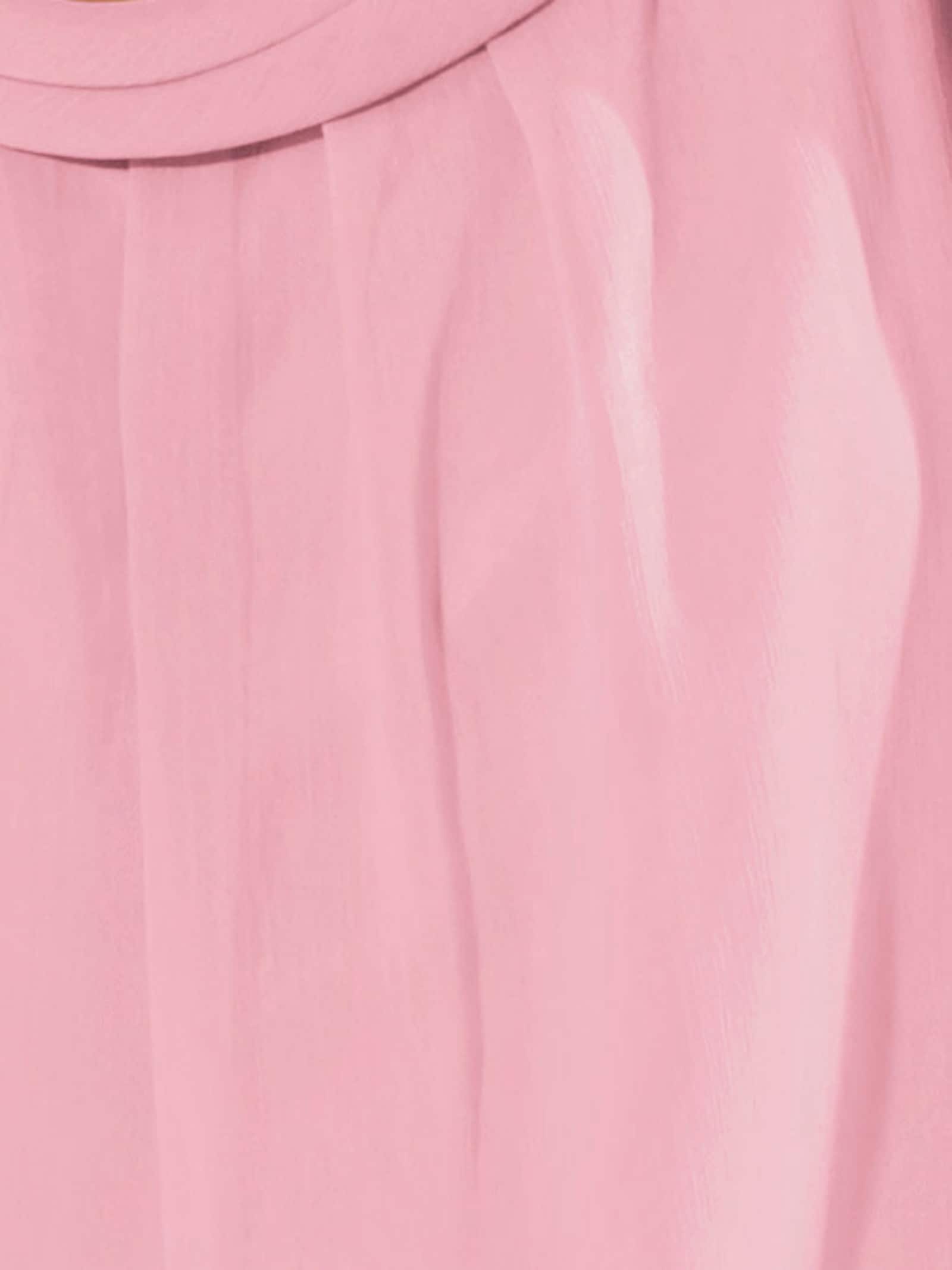 heine Blusentop mit Wasserfall-Ausschnitt - rosé
