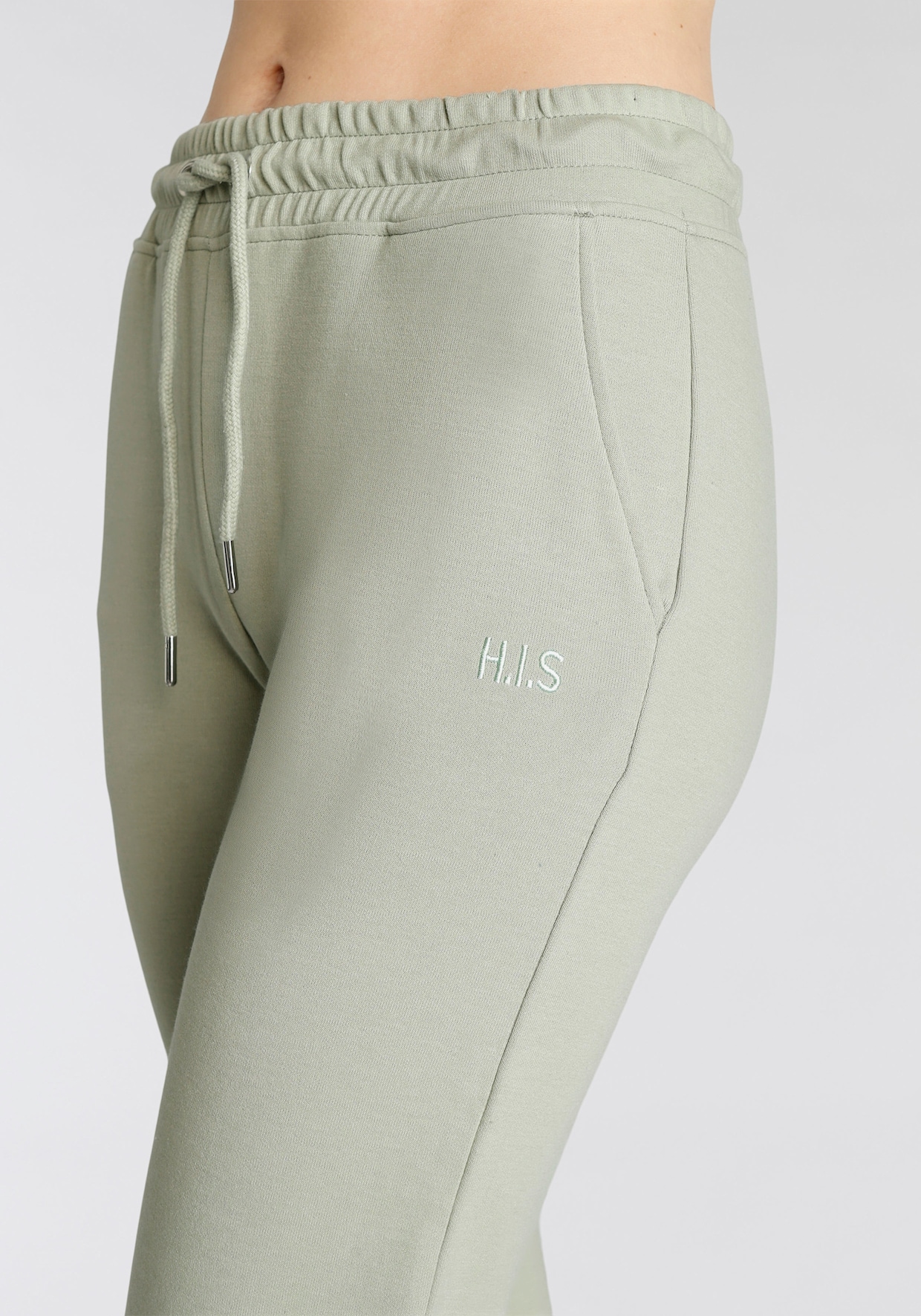 H.I.S comfortbroek - mint/groen