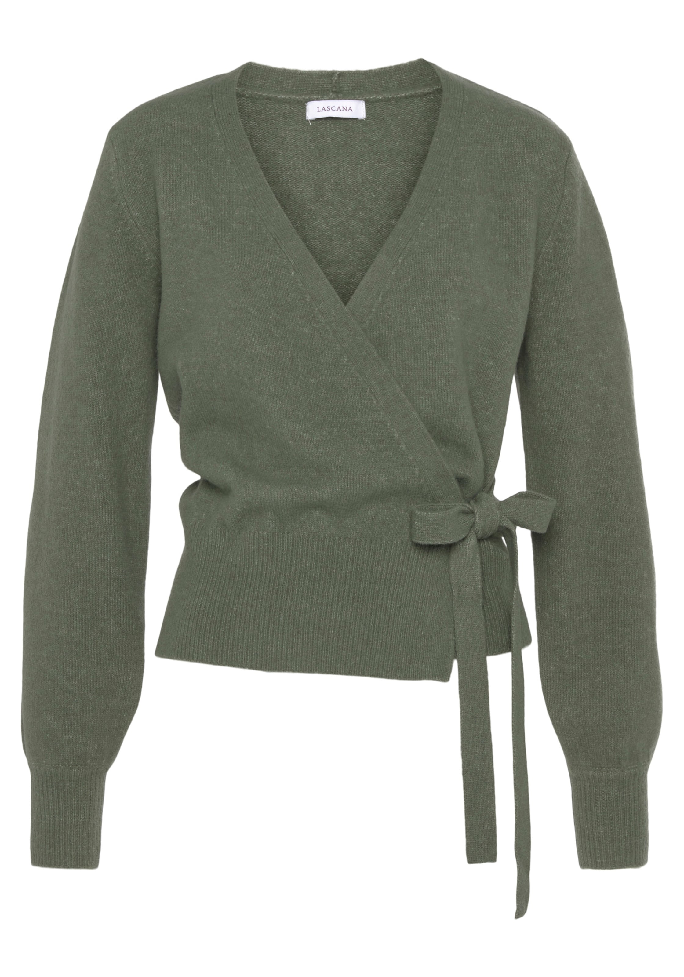 Wickelstrickjacke