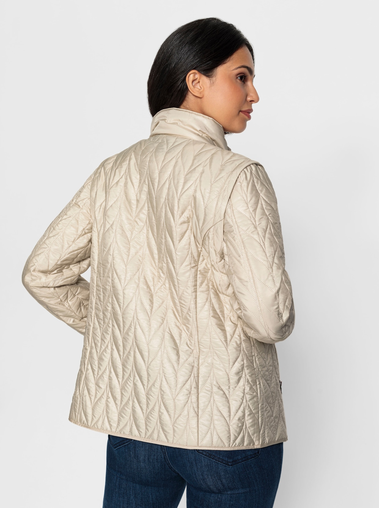 2-in-1-Jacke - sand