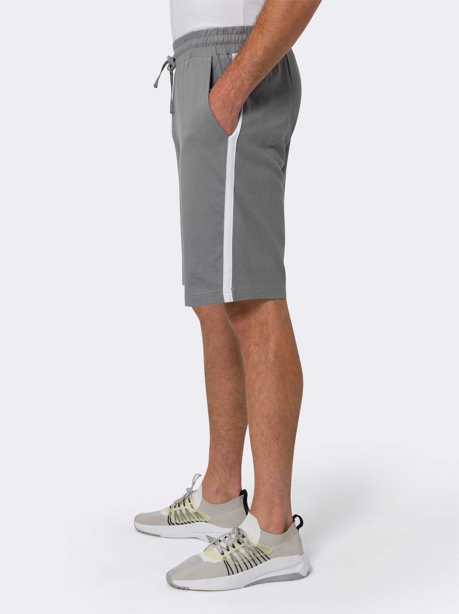 Kalhoty pro volný čas v balení po 2 kusech - černá + šedá